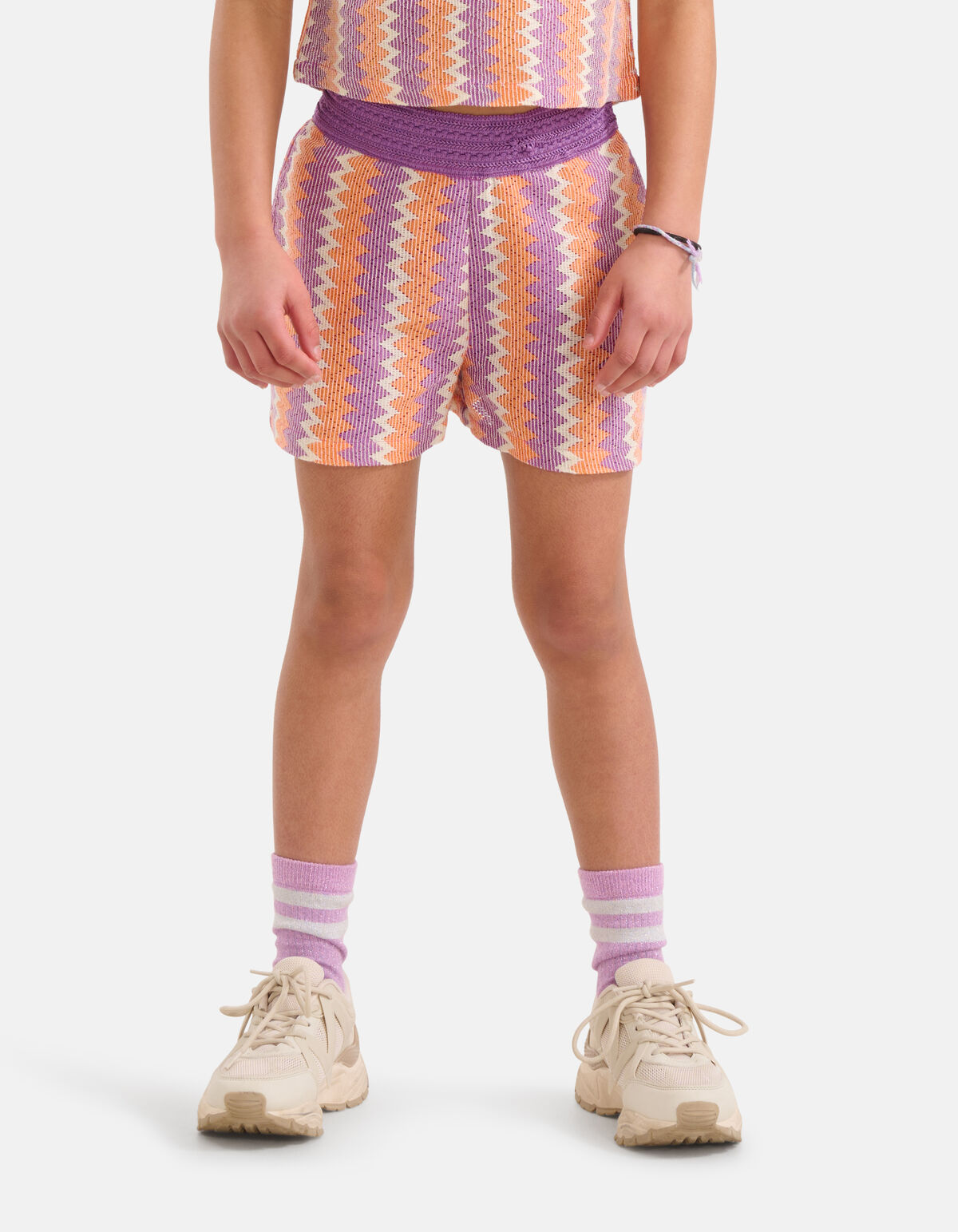 Crochet Short Paars SHOEBY GIRLS