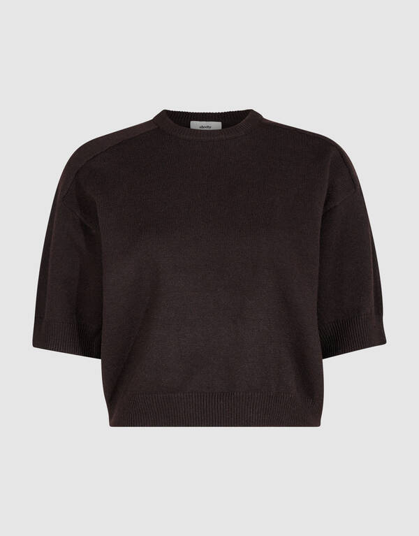 Strickpullover Dunkelbraun By Mieke SHOEBY WOMEN