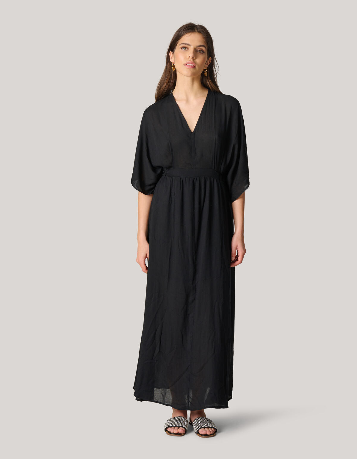 Maxi Jurk Zwart SHOEBY WOMEN