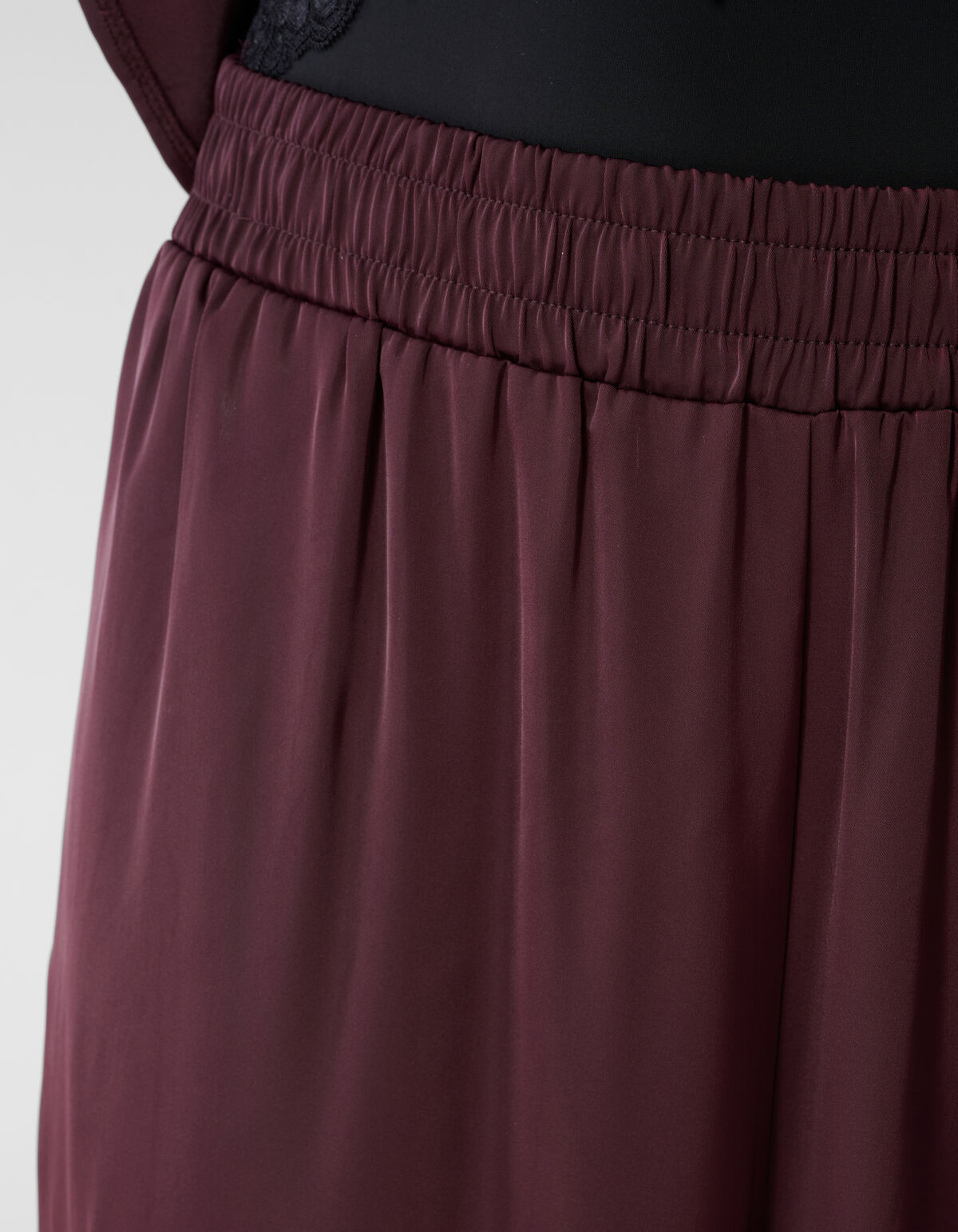 Satin-Ballonhose Dunkelrot By Mieke SHOEBY WOMEN