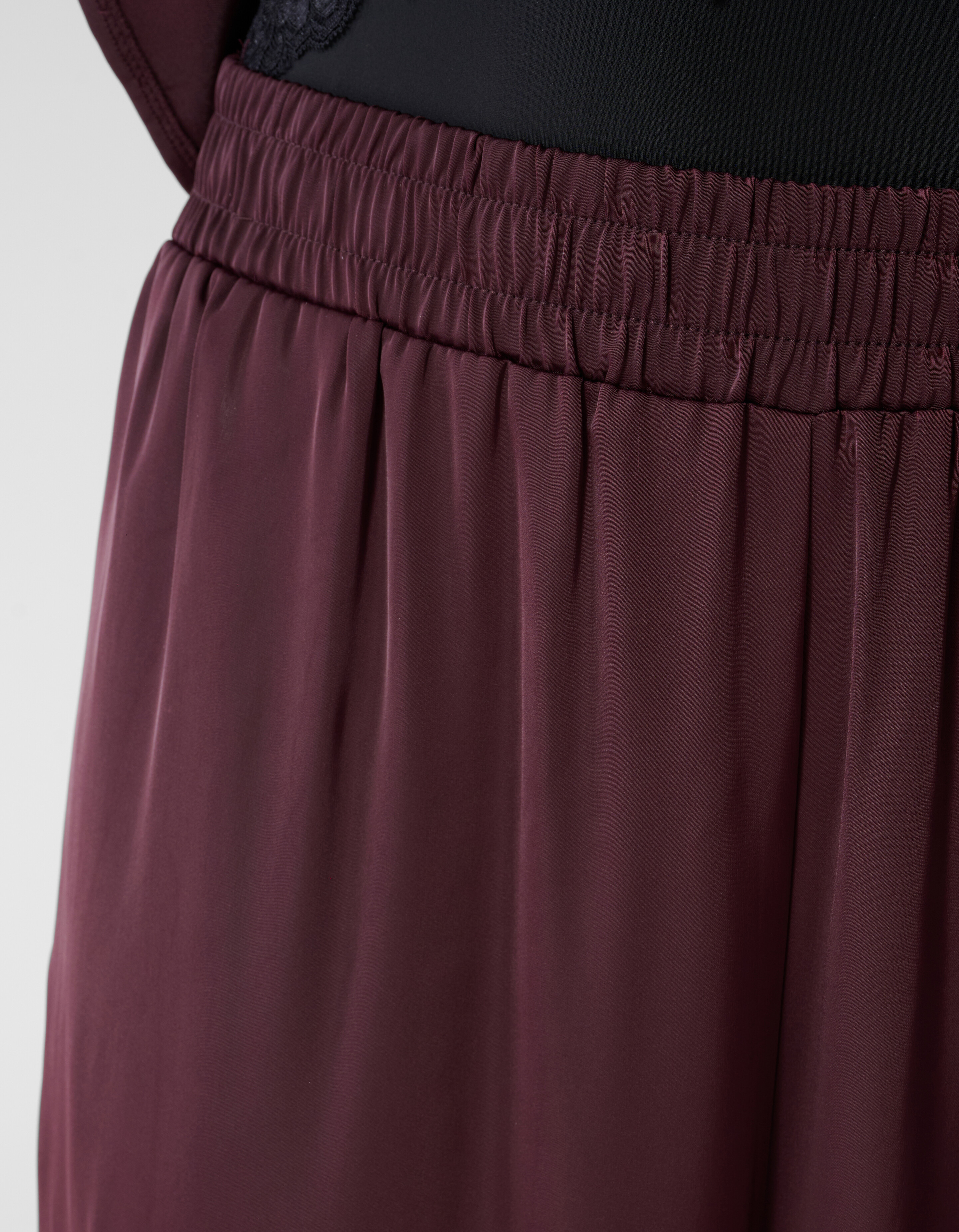 Satin-Ballonhose Dunkelrot By Mieke SHOEBY WOMEN