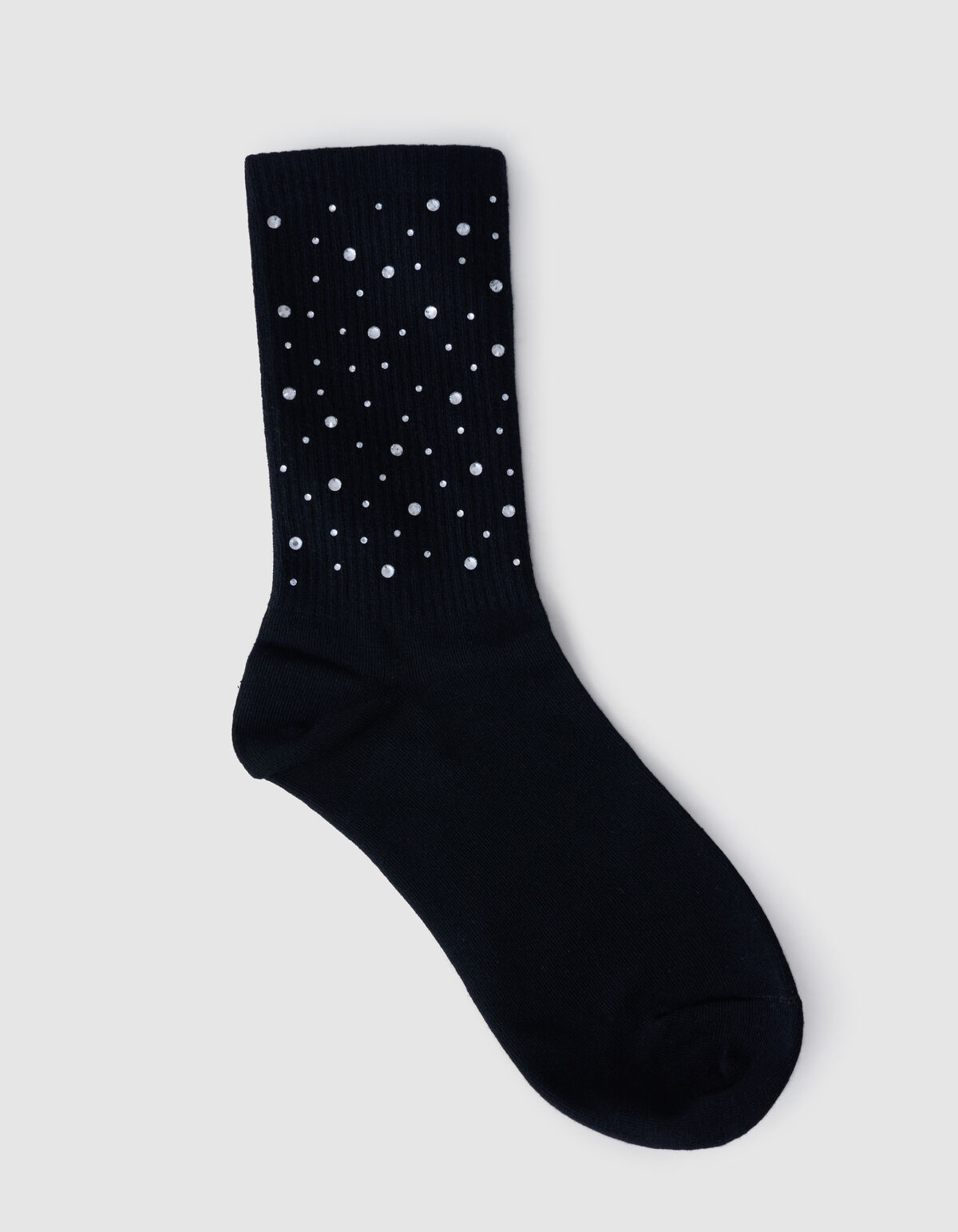 Strass Sokken Zwart SHOEBY ACCESSOIRES