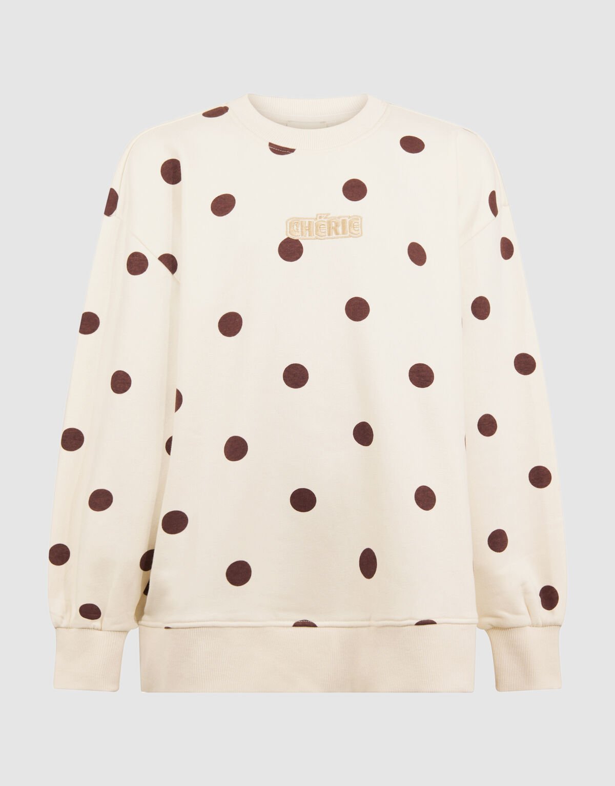 Gepunkteter Pullover, cremefarben SHOEBY GIRLS