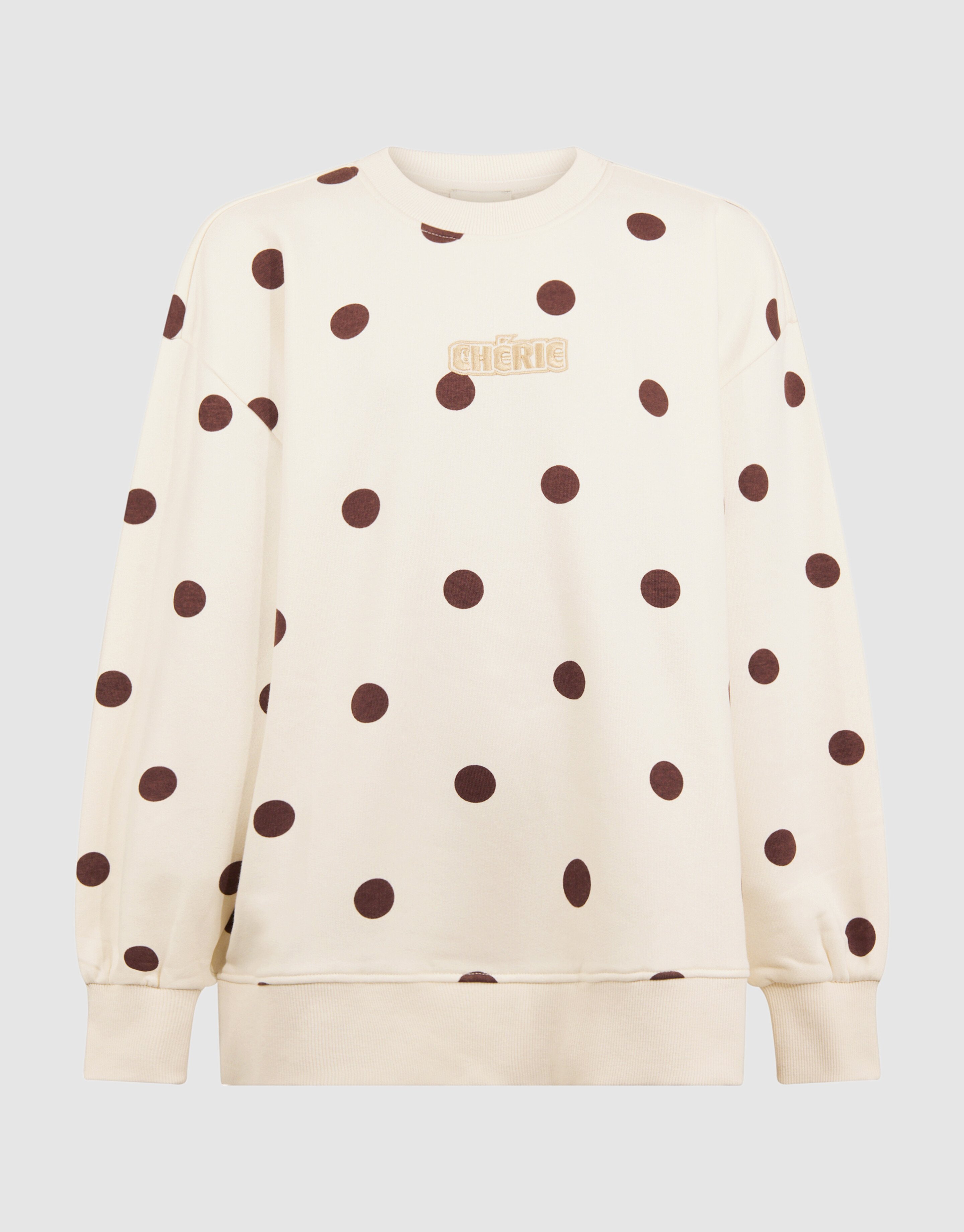 Gepunkteter Pullover, cremefarben SHOEBY GIRLS