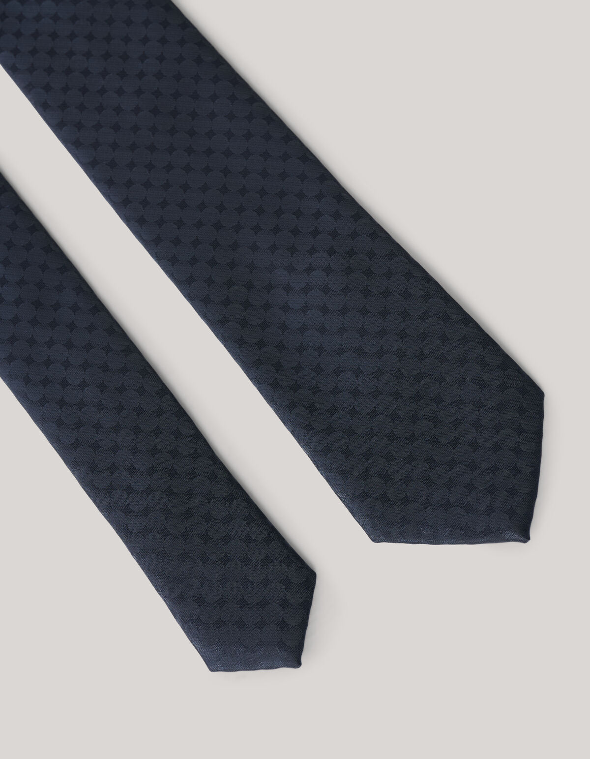 Textured Necktie Black SHOEBY ACCESSOIRES