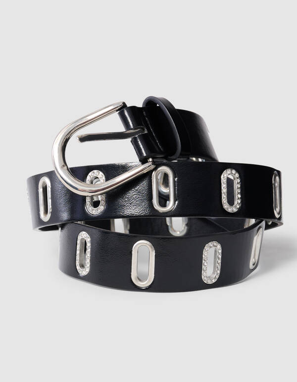 Ösenriemen Schwarz SHOEBY ACCESSOIRES