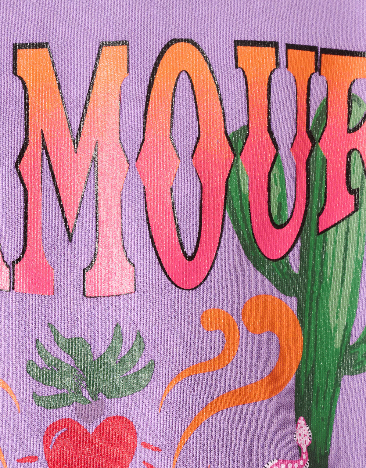 Artwork Pullover Lila SHOEBY GIRLS