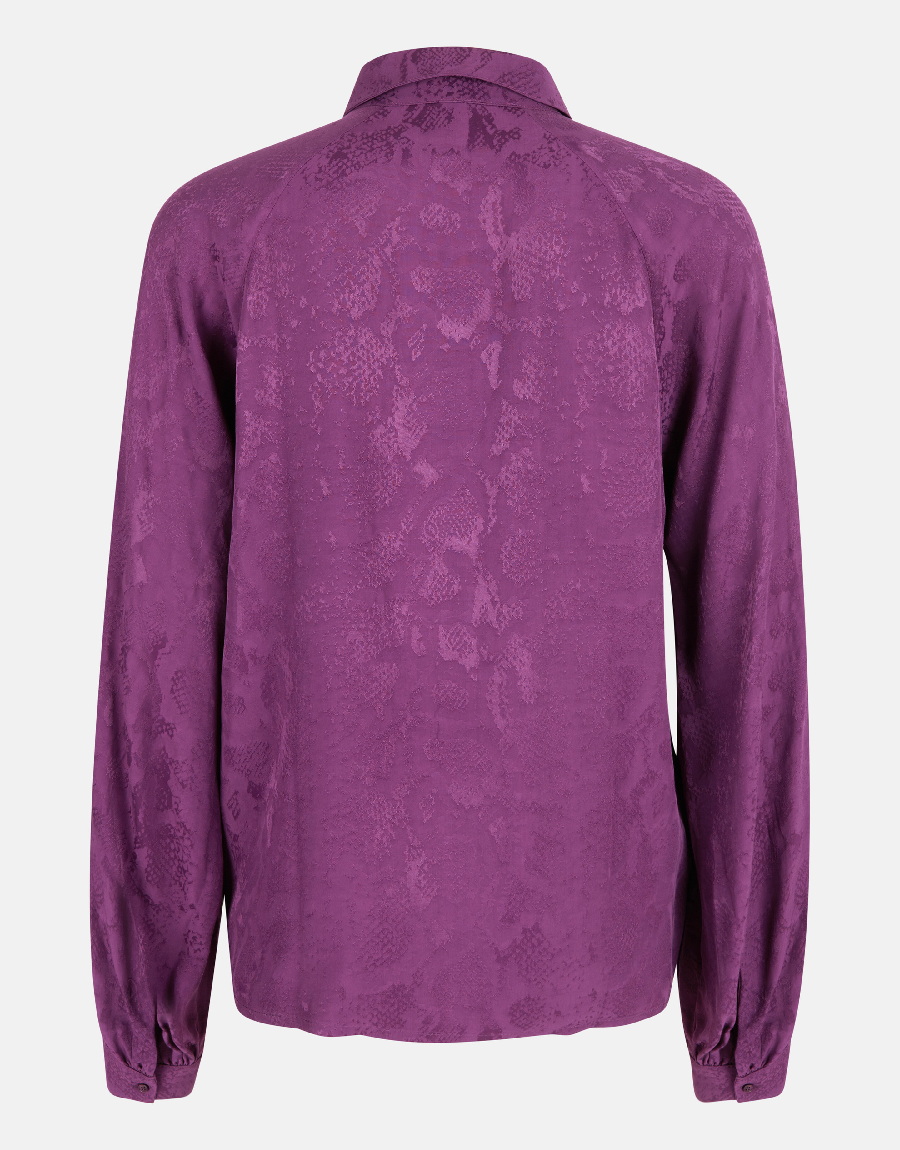 Entspannte Jacquard-Bluse Lila SHOEBY WOMEN