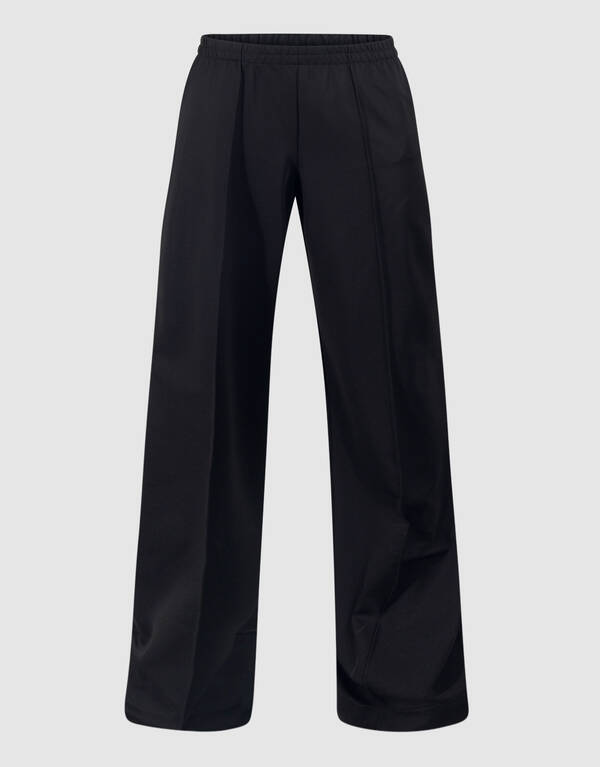 Basic-Hose mit weitem Bein Schwarz SHOEBY WOMEN