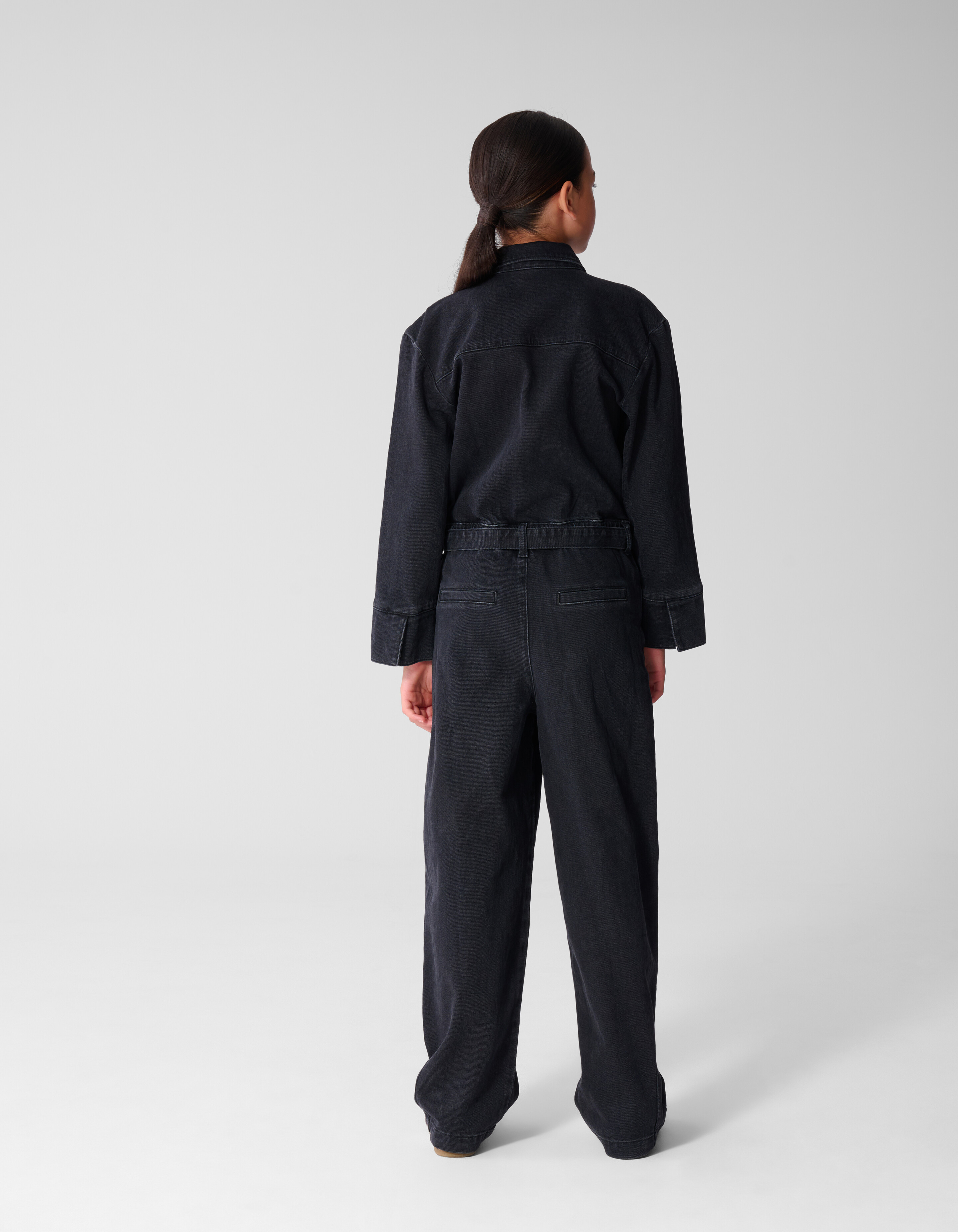 Denim-Jumpsuit Schwarz SHOEBY GIRLS