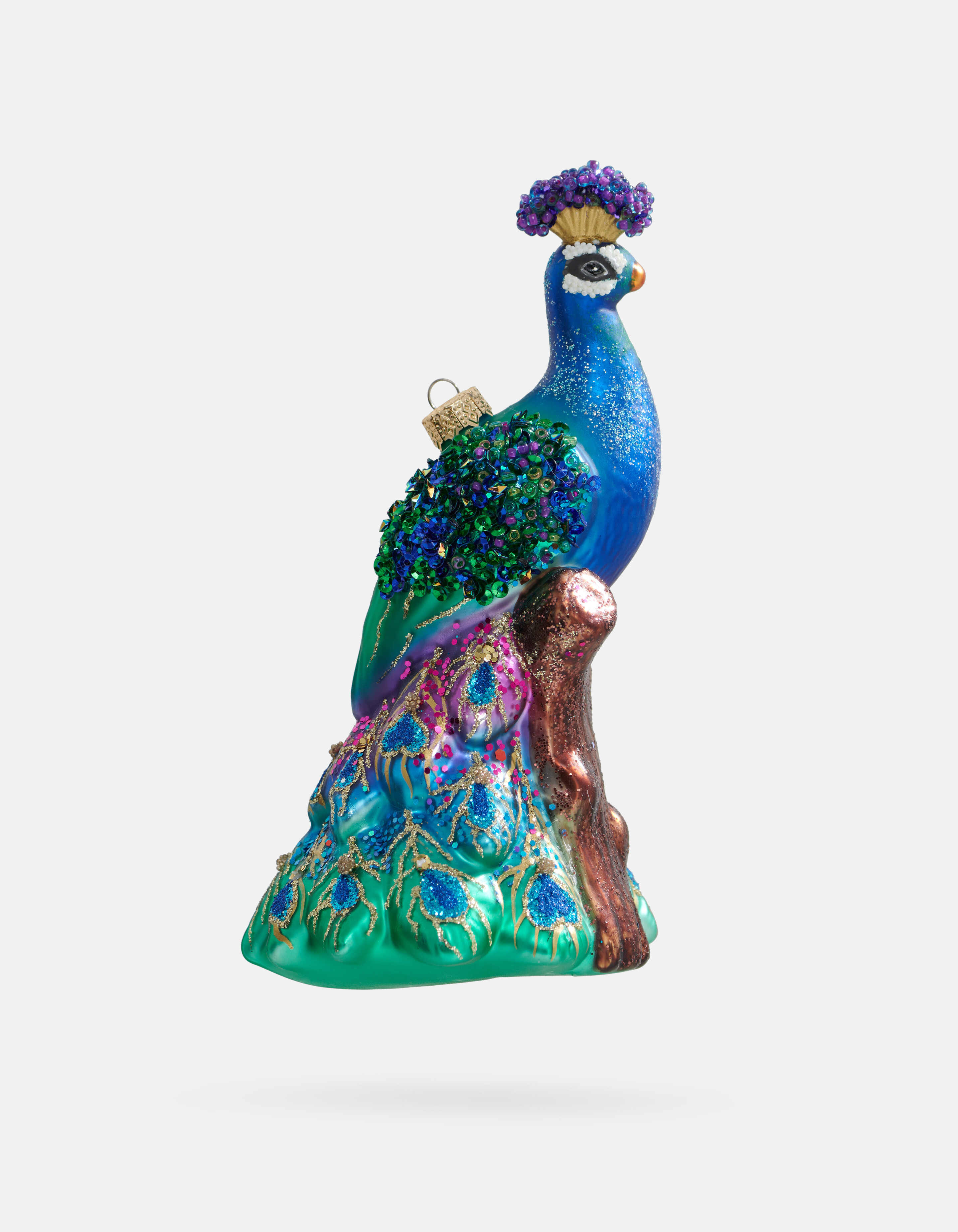 Pfauen-Weihnachtsball von Fred SHOEBY ACCESSOIRES