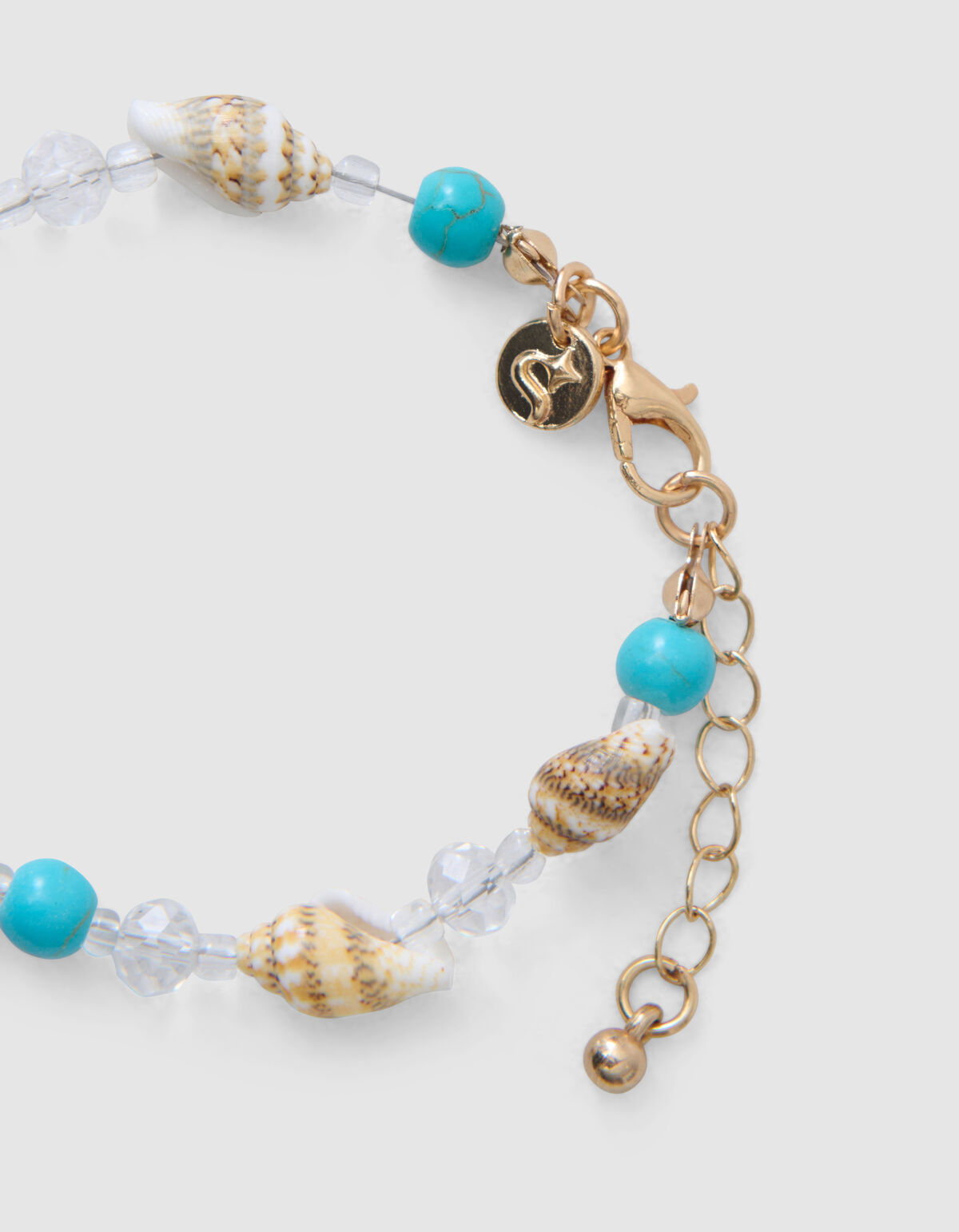 Muschel-Armband Blau SHOEBY ACCESSOIRES