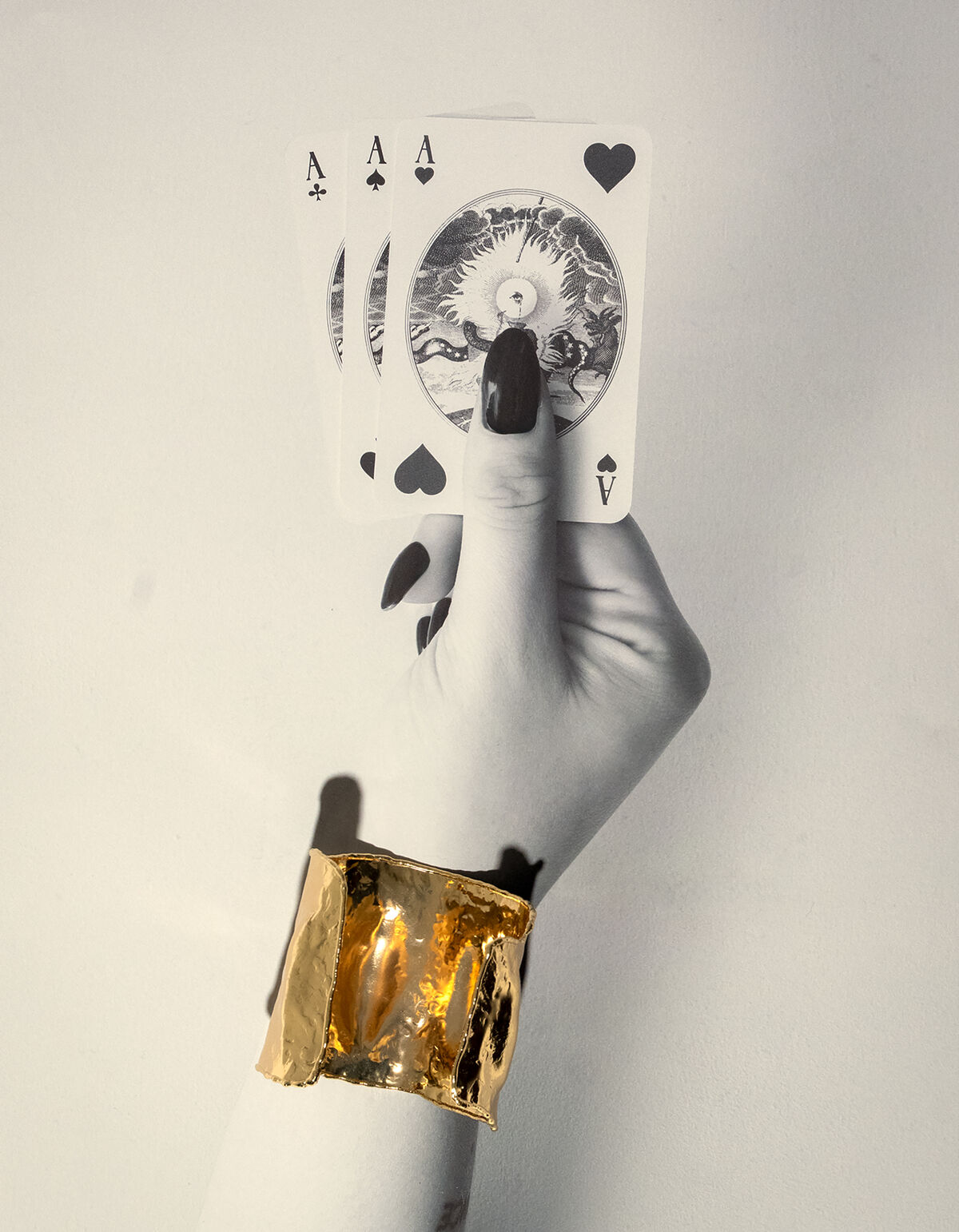 Big Bangle Armband Gold SHOEBY ACCESSOIRES