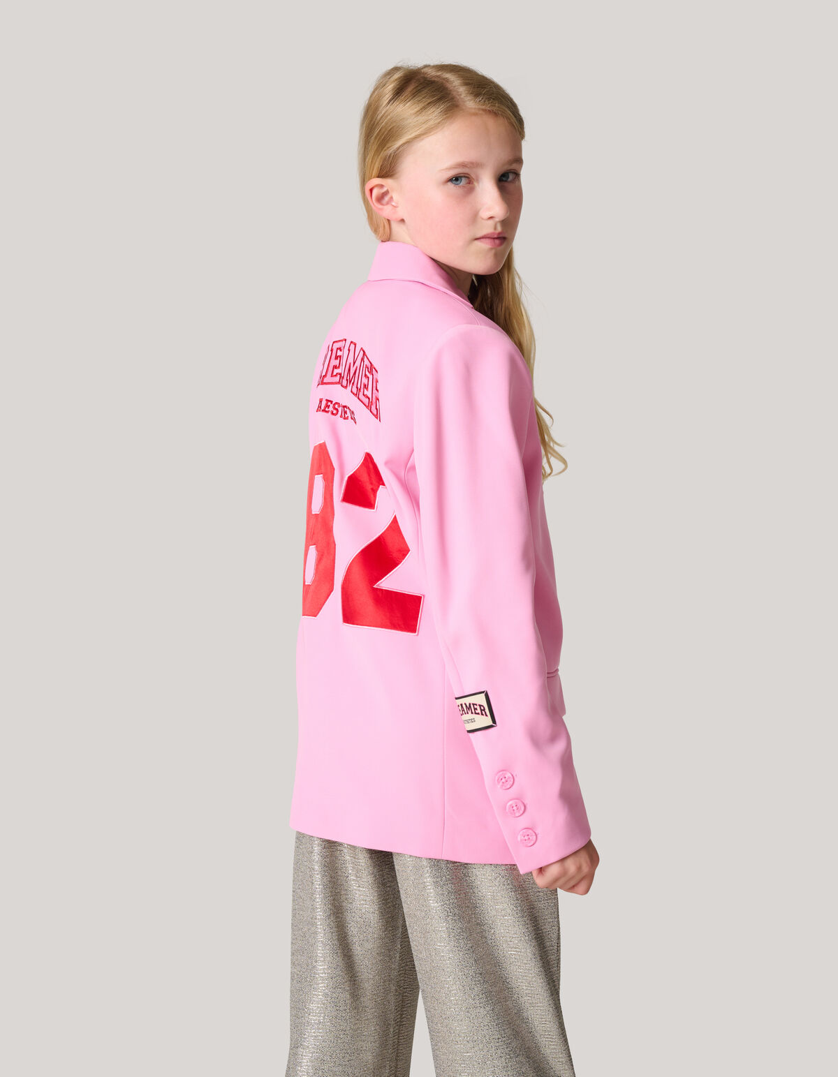 Varsity Blazer Rosa SHOEBY GIRLS