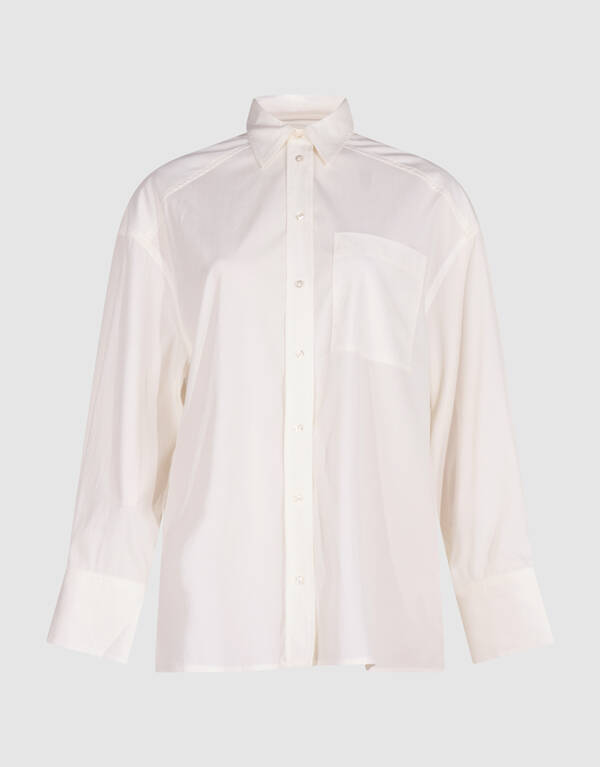 Oversized Bluse Wei&szlig; By Anna SHOEBY WOMEN