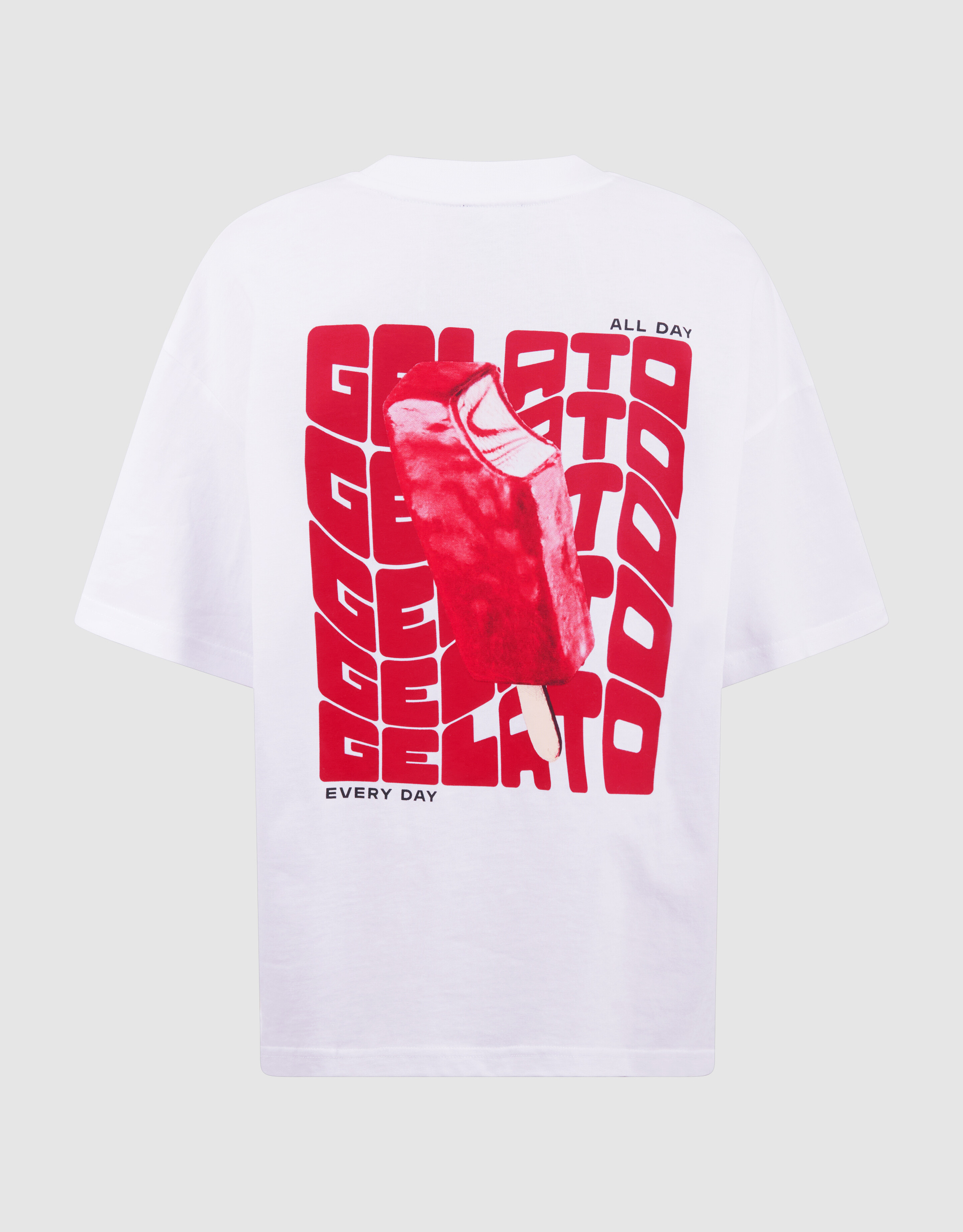 Gelato Artwork T-Shirt Wei&szlig; SHOEBY BOYS