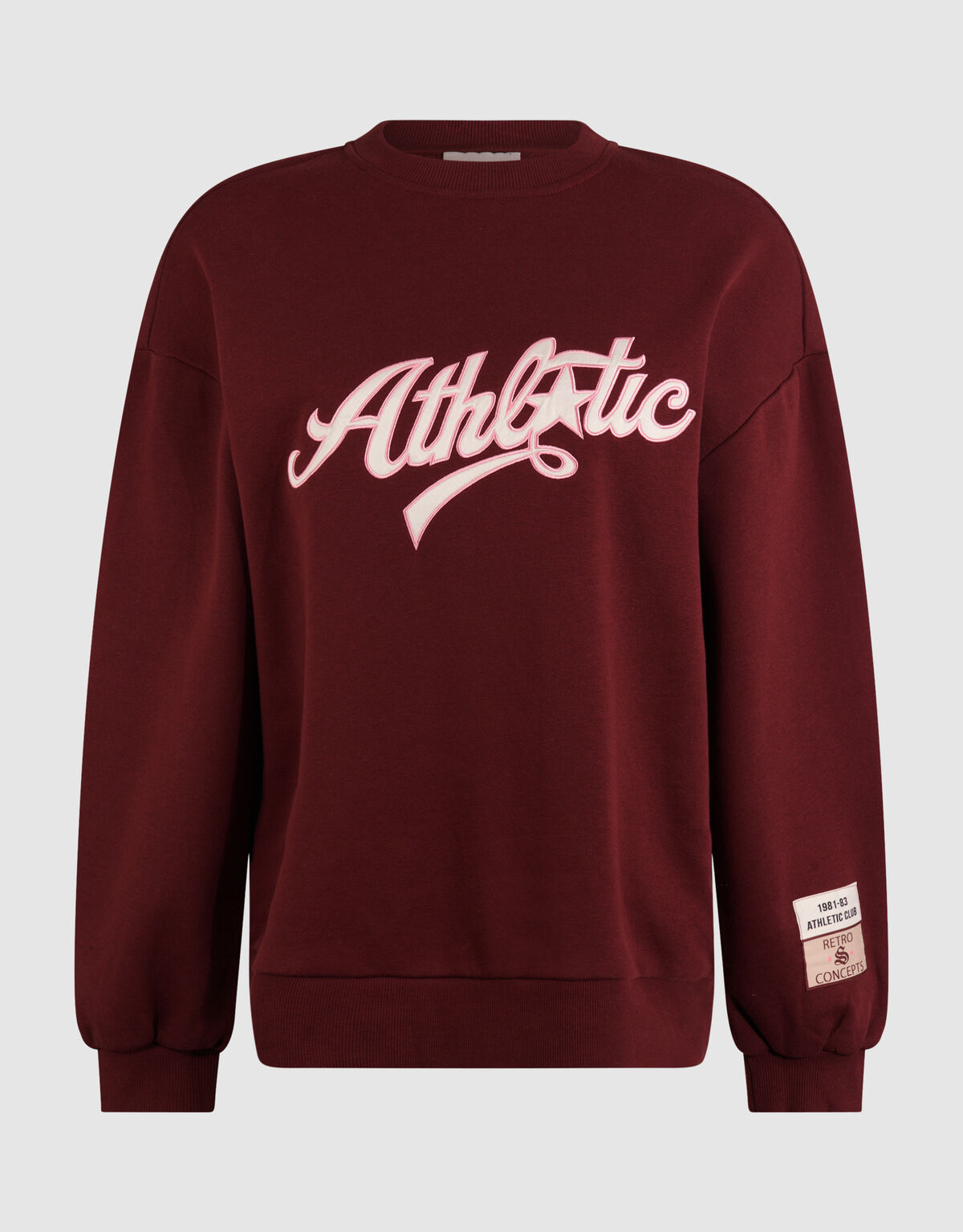 Athletic Artwork Pullover Dunkelrot SHOEBY WOMEN