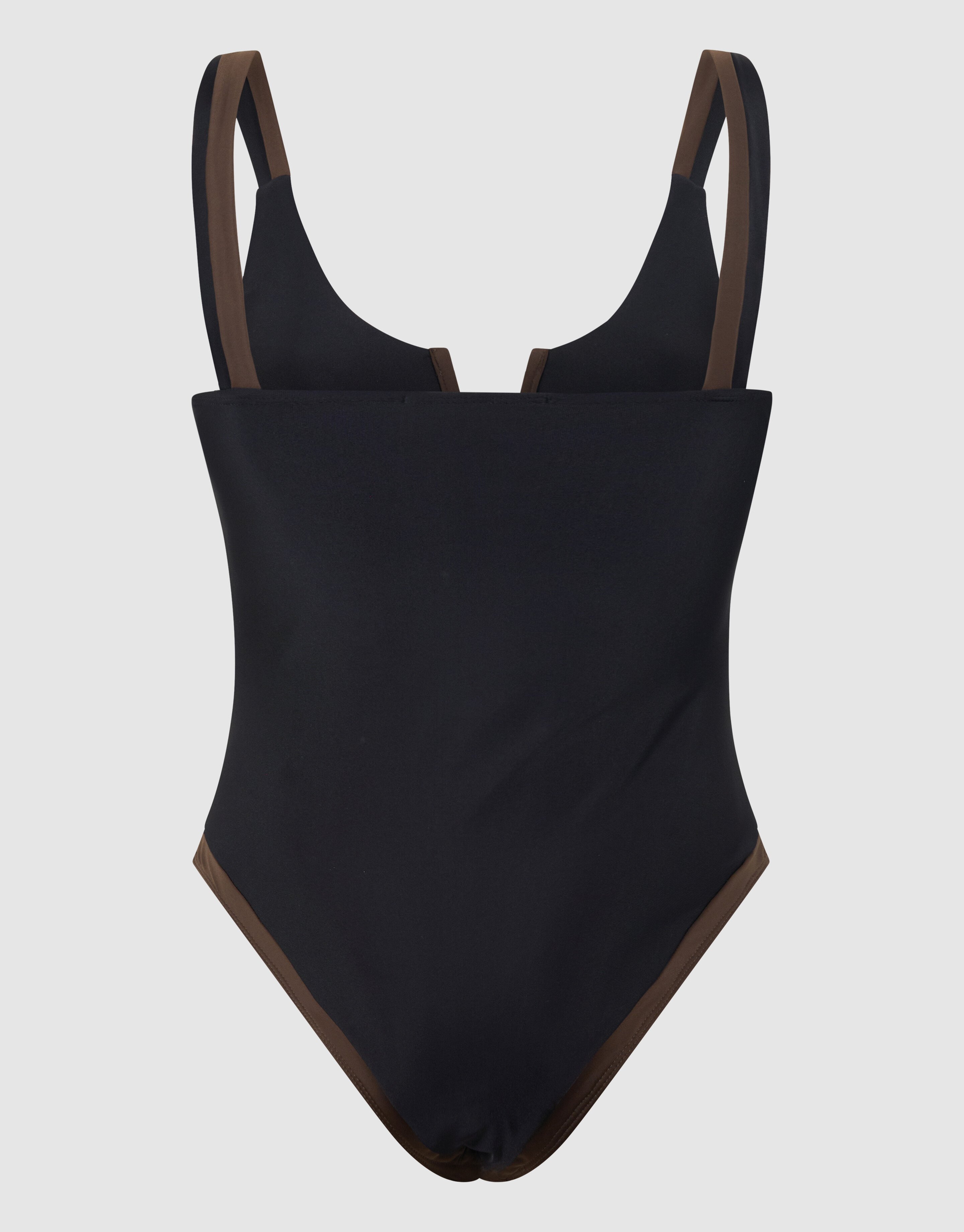 Kontrast Badeanzug Schwarz SHOEBY ACCESSOIRES