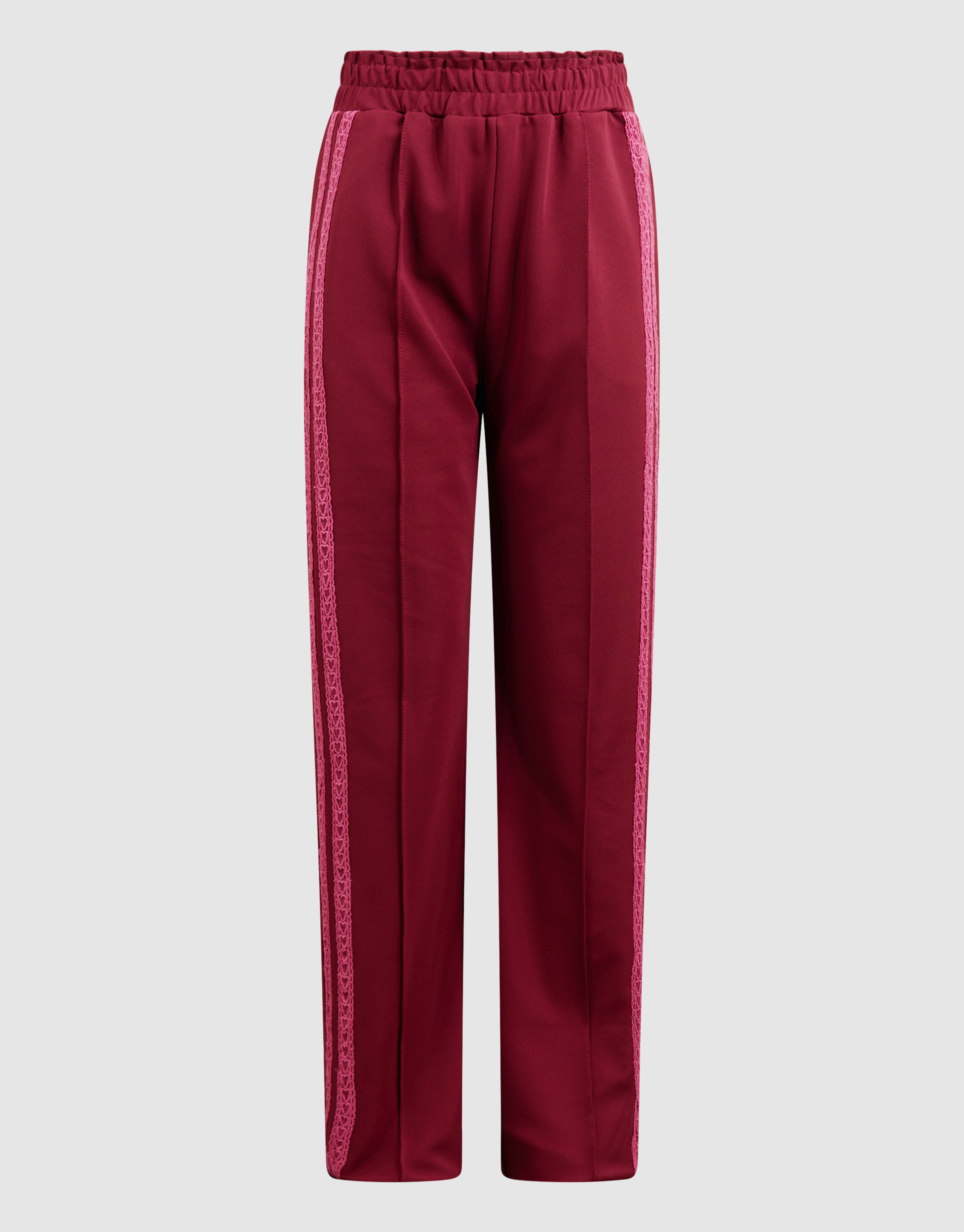 Sportliche Hose mit weitem Bein in Dunkelrosa SHOEBY GIRLS
