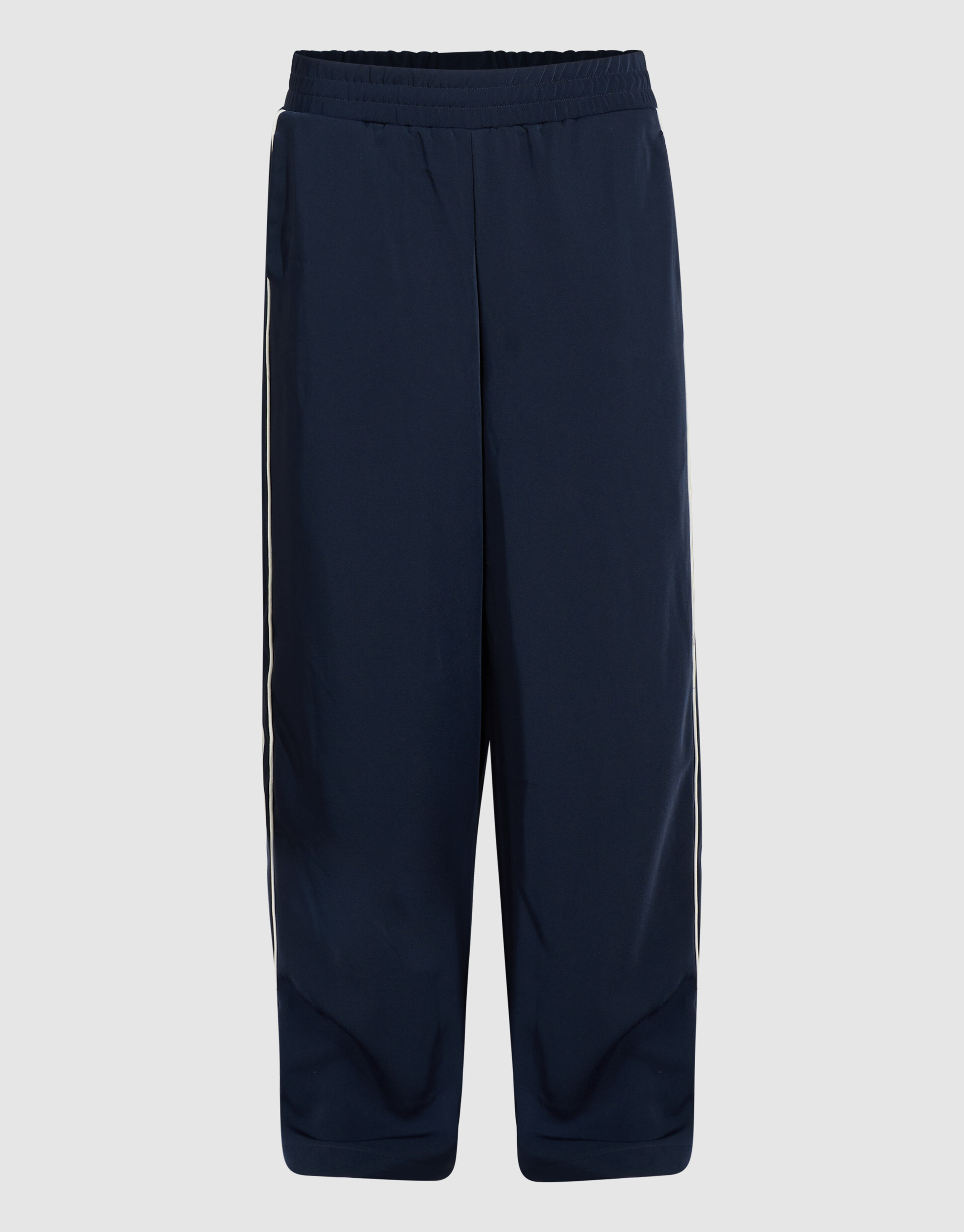 Sporty Piping Wide Leg Fit Hose Dunkelblau SHOEBY WOMEN