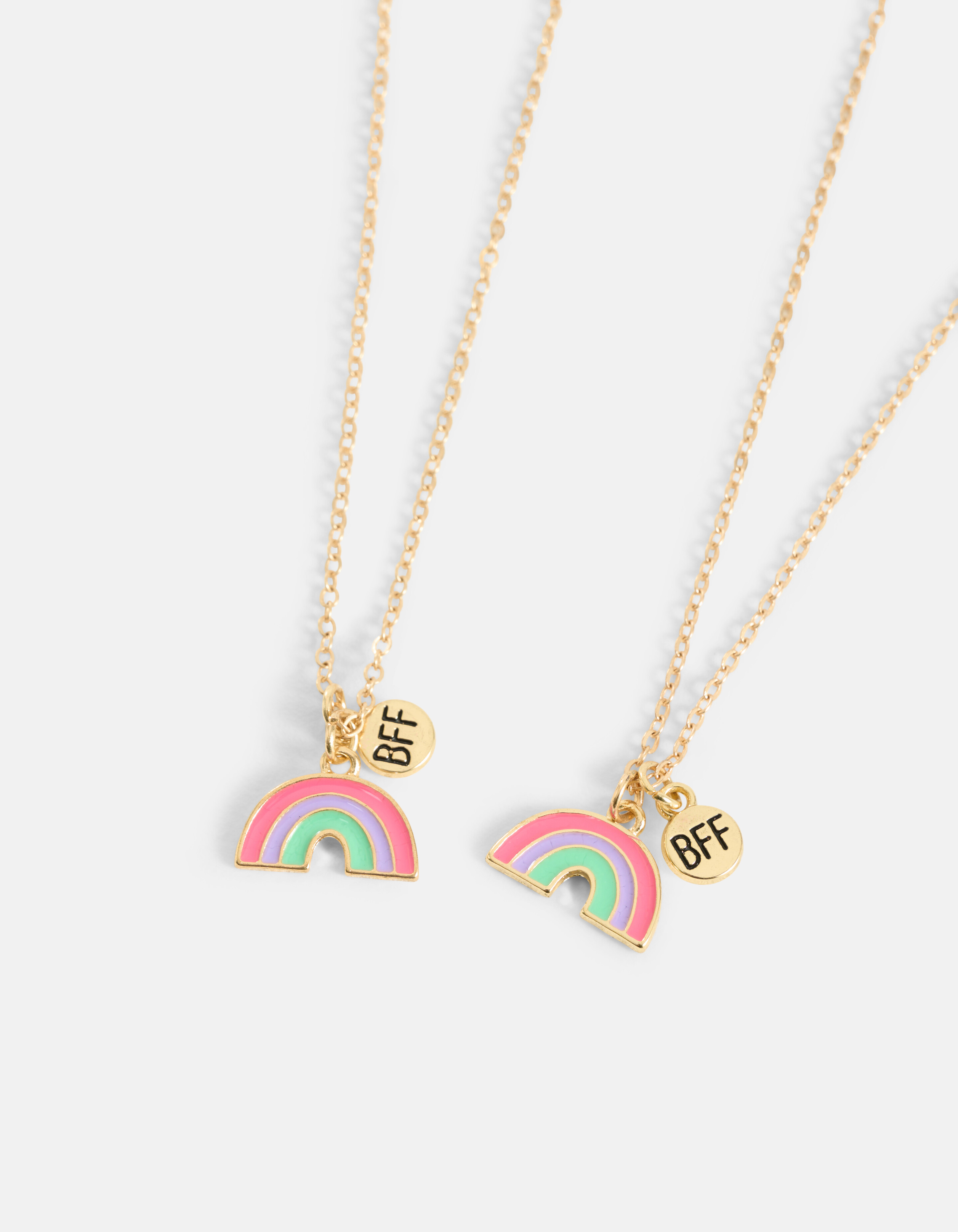 BFF Regenbogen-Halsketten-Set SHOEBY ACCESSOIRES