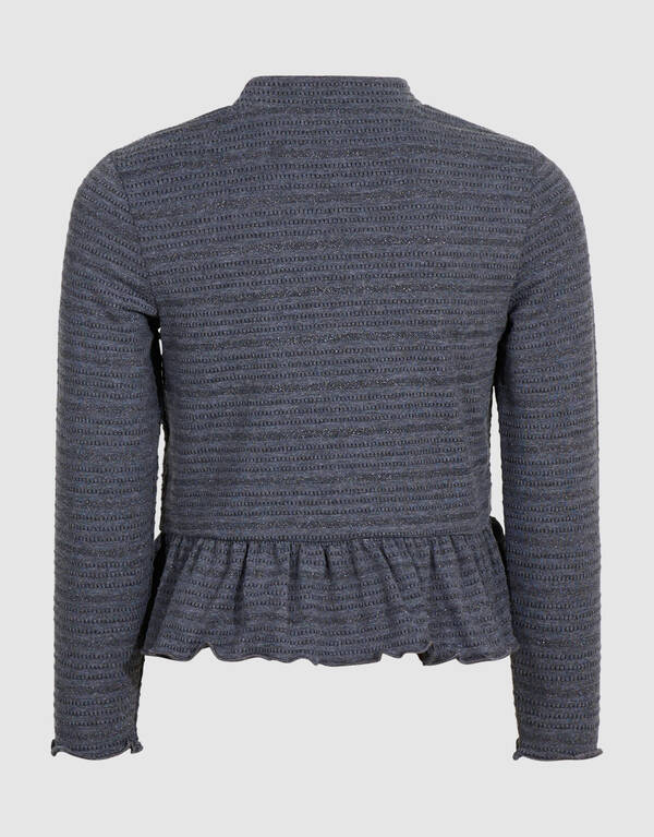 Volant Top Grau SHOEBY GIRLS