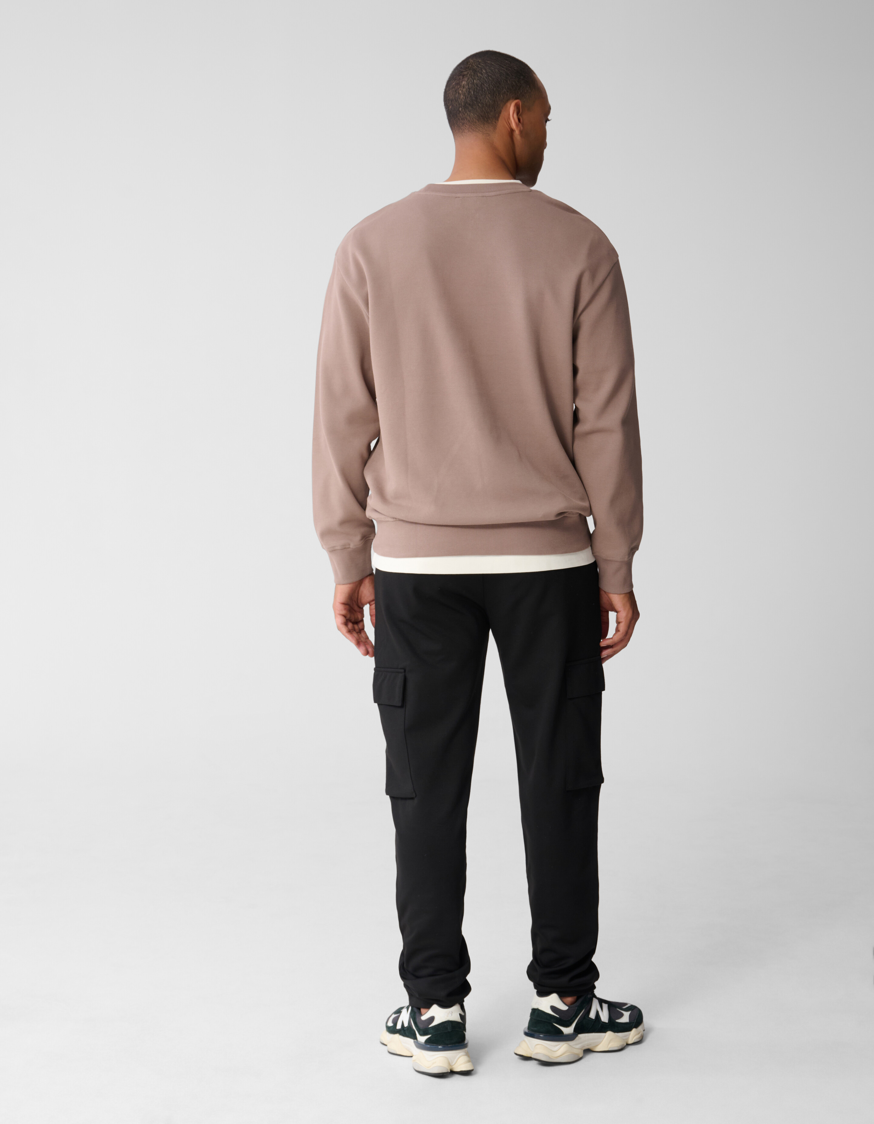 Big Sparkle Sweater Hellbraun SHOEBY MEN