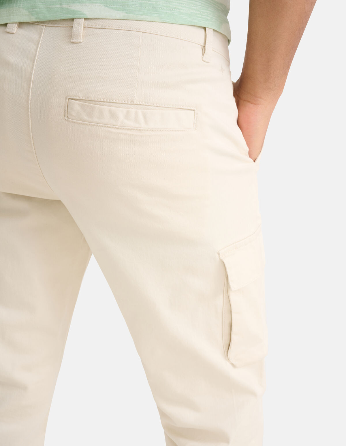 Cargohose Off White SHOEBY MEN