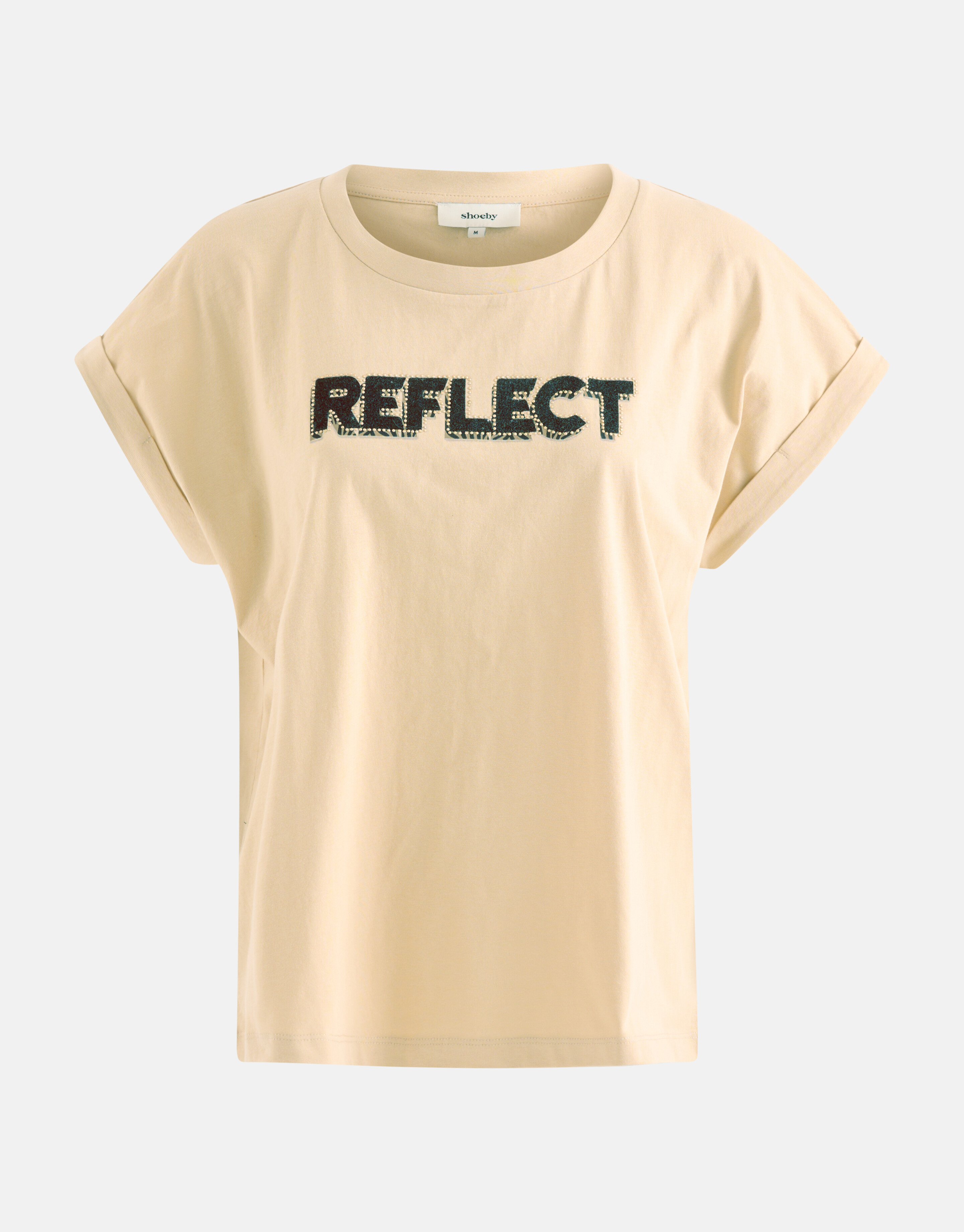 Kunstwerk T-shirt Beige SHOEBY WOMEN