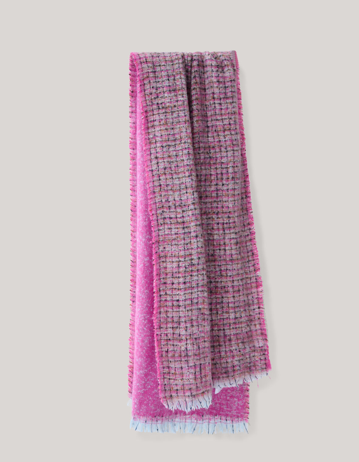 Tweed-Schal Rosa SHOEBY ACCESSOIRES
