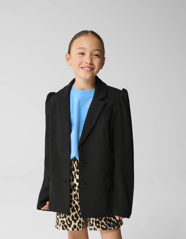 Puffblazer Schwarz SHOEBY GIRLS