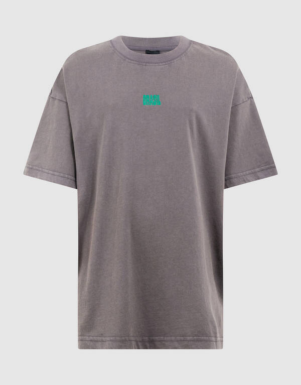Brasil Artwork T-Shirt Dunkelgrau SHOEBY BOYS