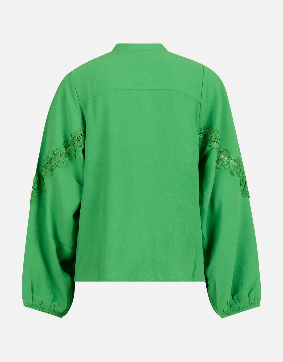 Twist Lace Blouse Groen SHOEBY WOMEN