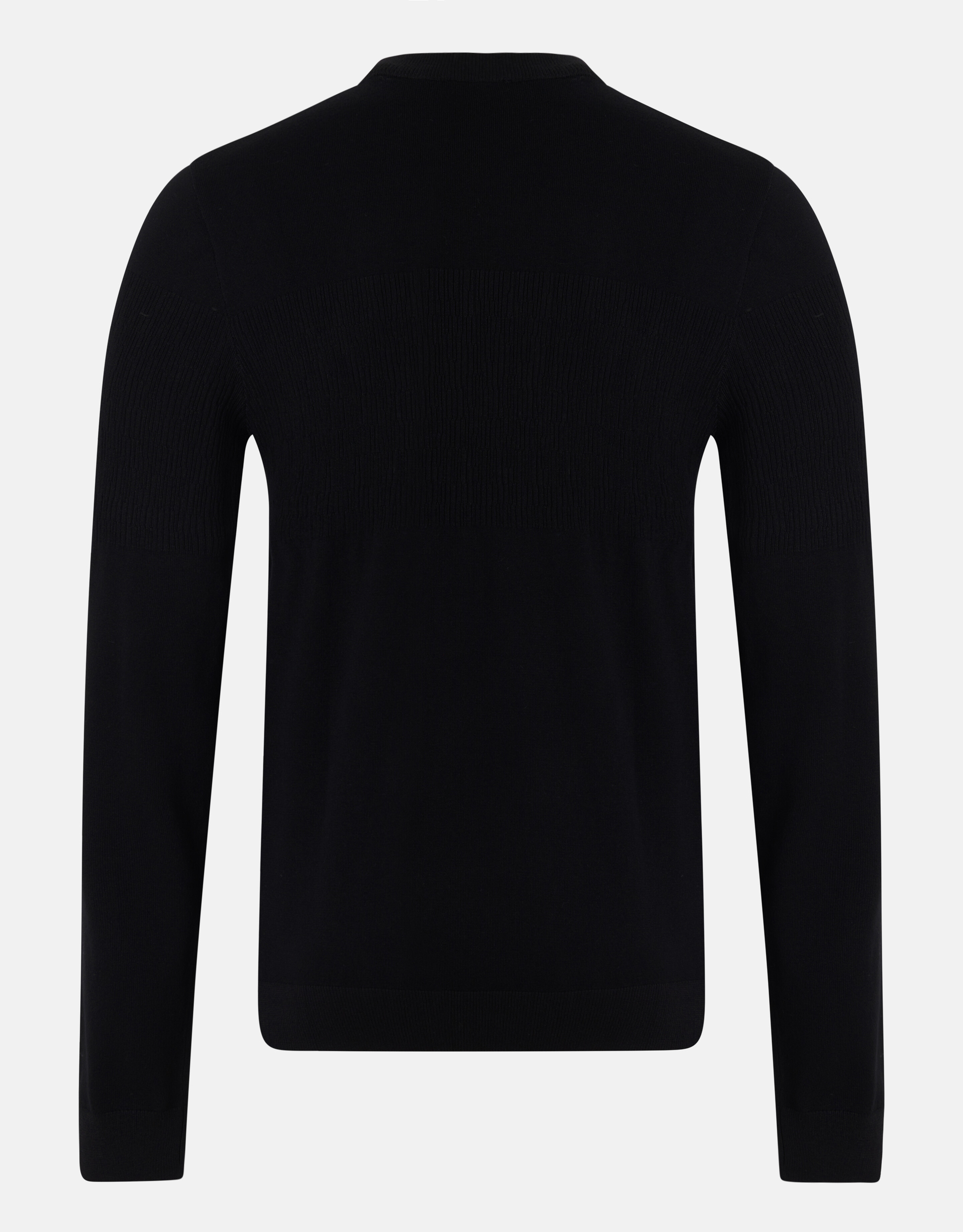 Strukturierter Pullover Schwarz SHOEBY MEN