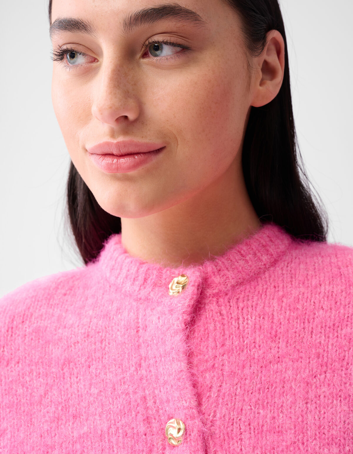 Weiche Strickjacke Rosa SHOEBY WOMEN