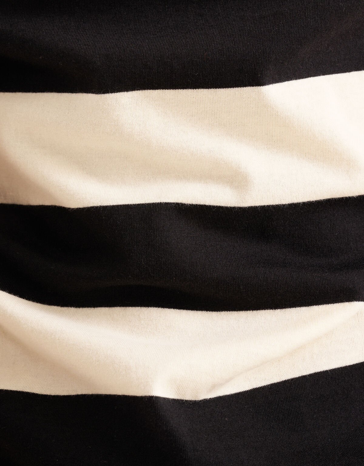 Gestreiftes T-shirt Schwarz SHOEBY MEN