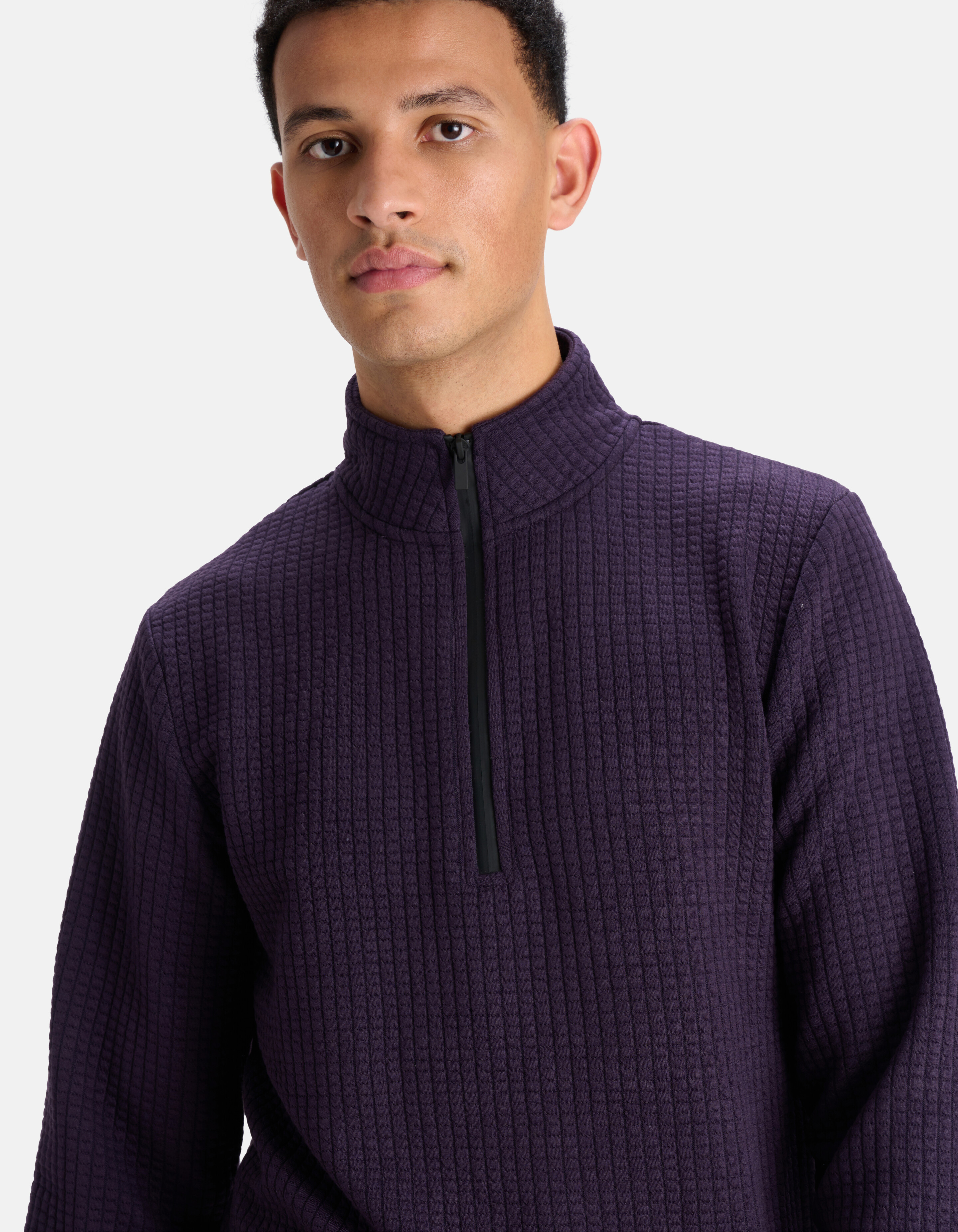 Gesteppte Pullover Violett SHOEBY MEN