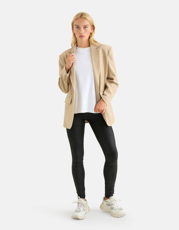 Treggings Schwarz Eksept