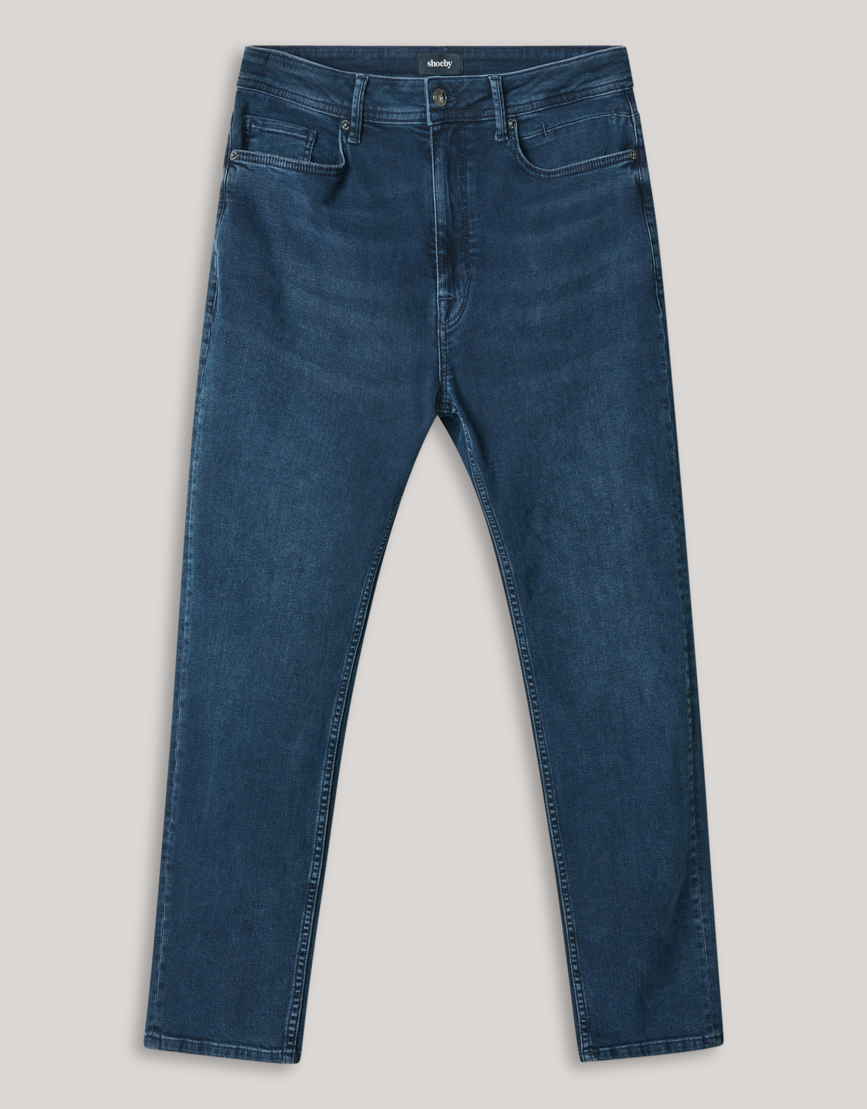 Slim Jeans Blau/Schwarz Länge 32 SHOEBY MEN