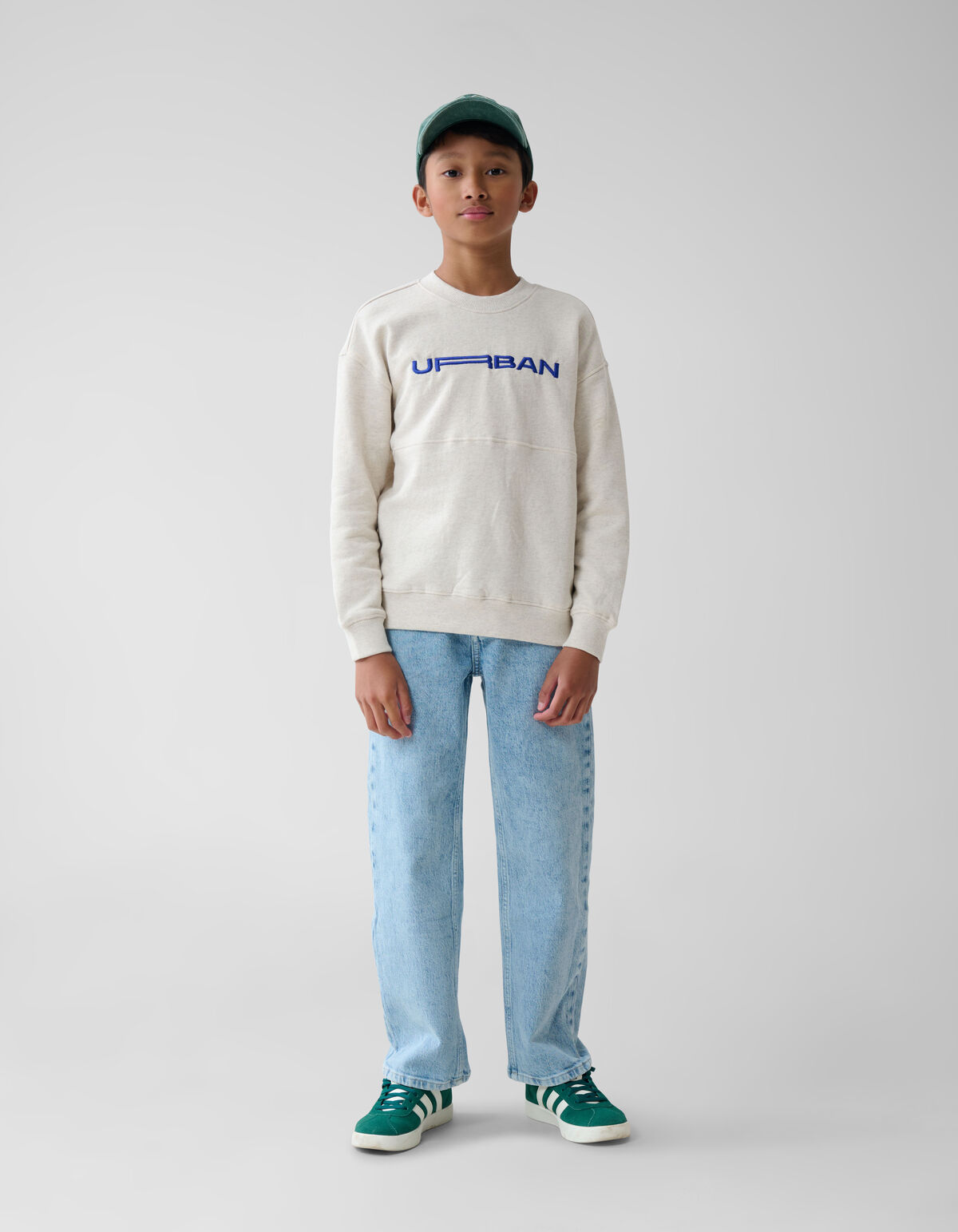 Artwork Pullover Hellgrau SHOEBY BOYS