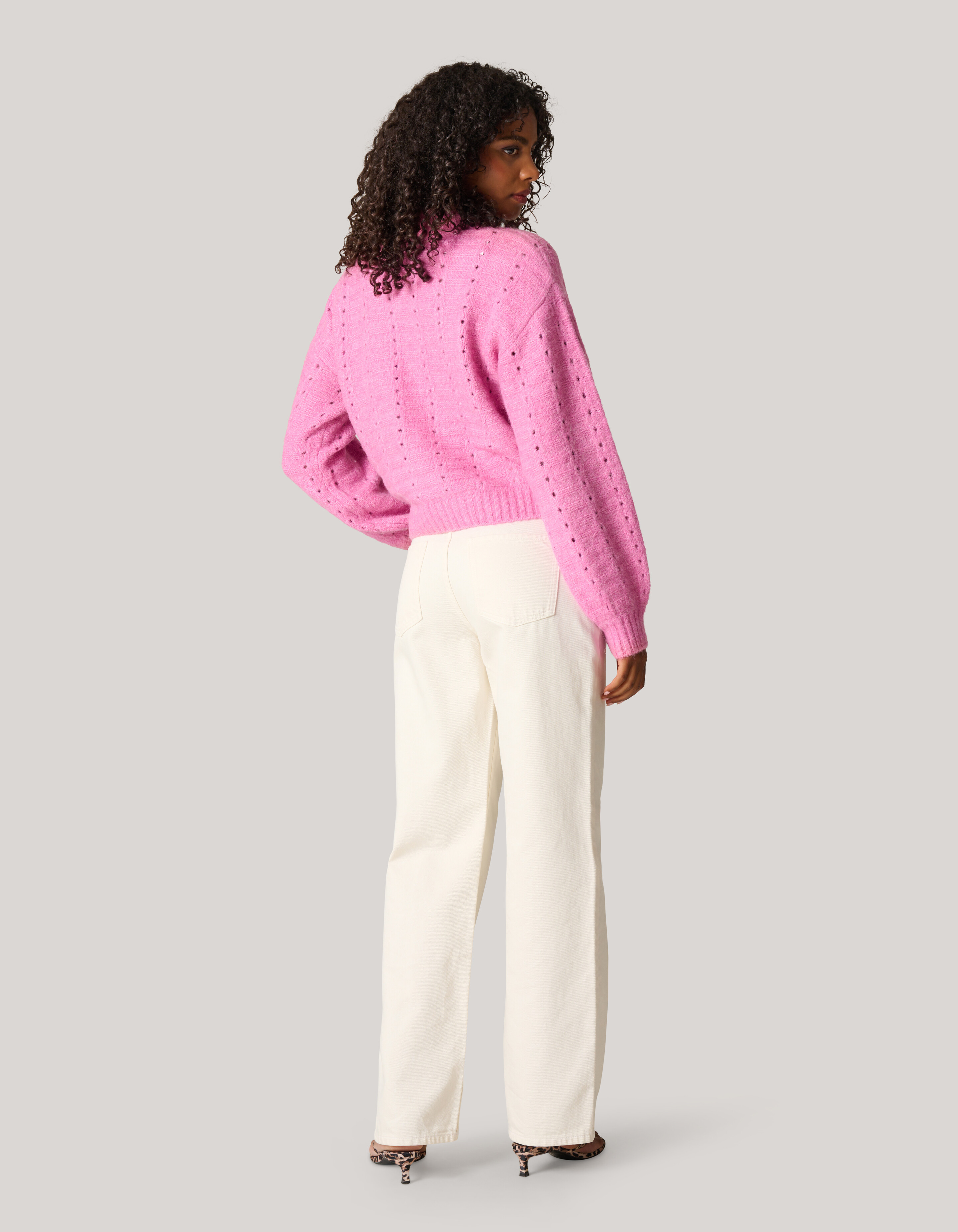 Offener Pullover Rosa SHOEBY WOMEN