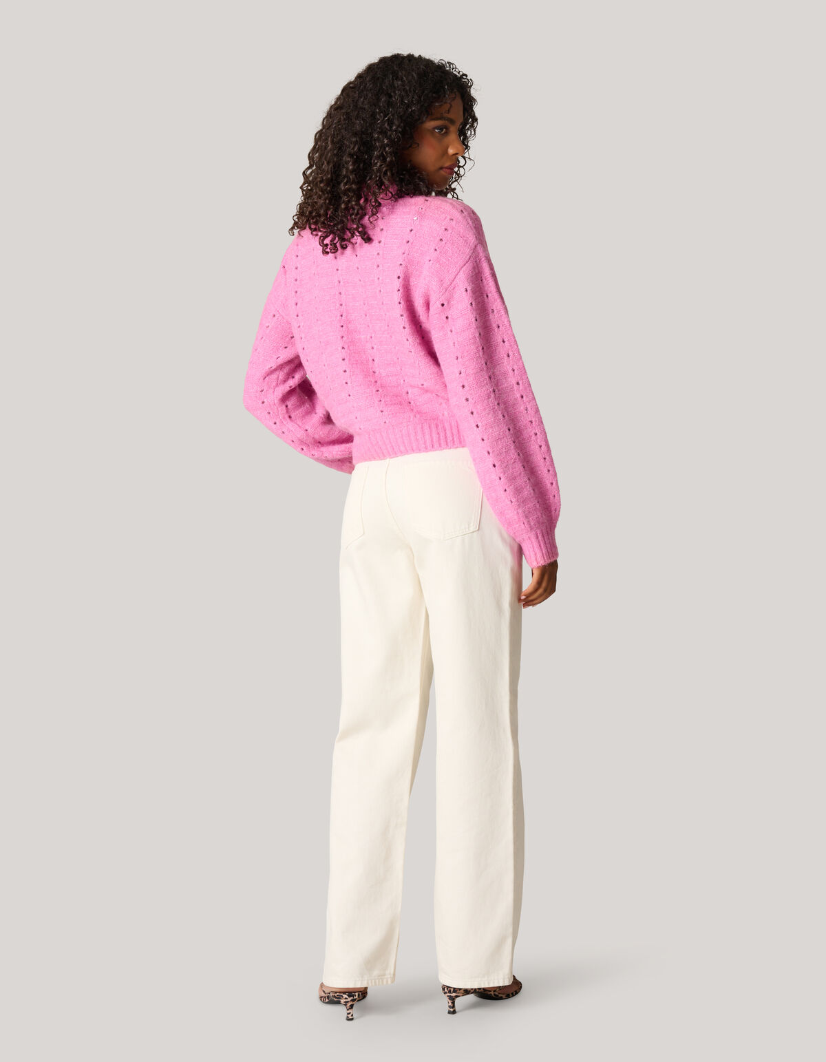 Offener Pullover Rosa SHOEBY WOMEN