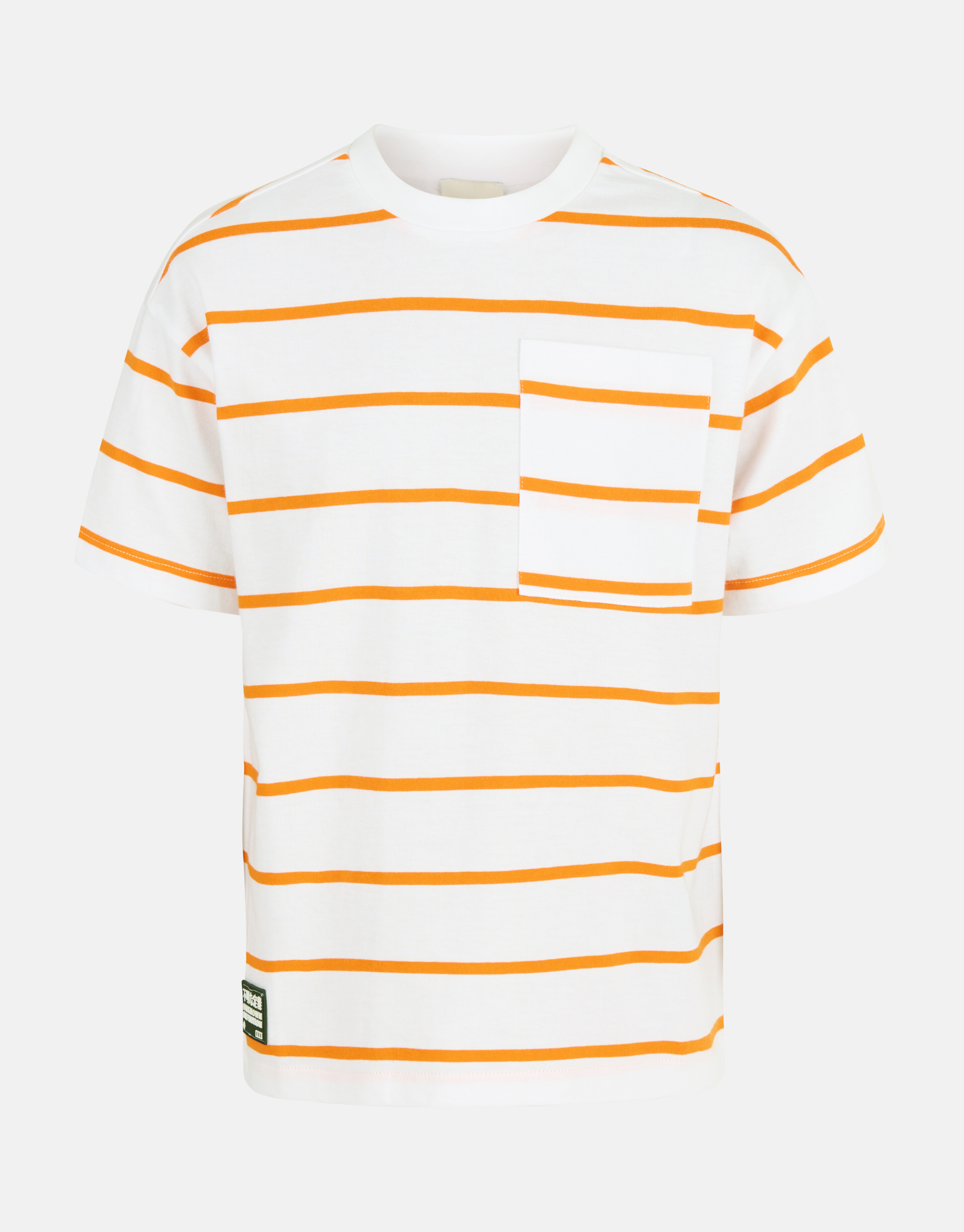 Gestreiftes T-shirt Weiß SHOEBY BOYS