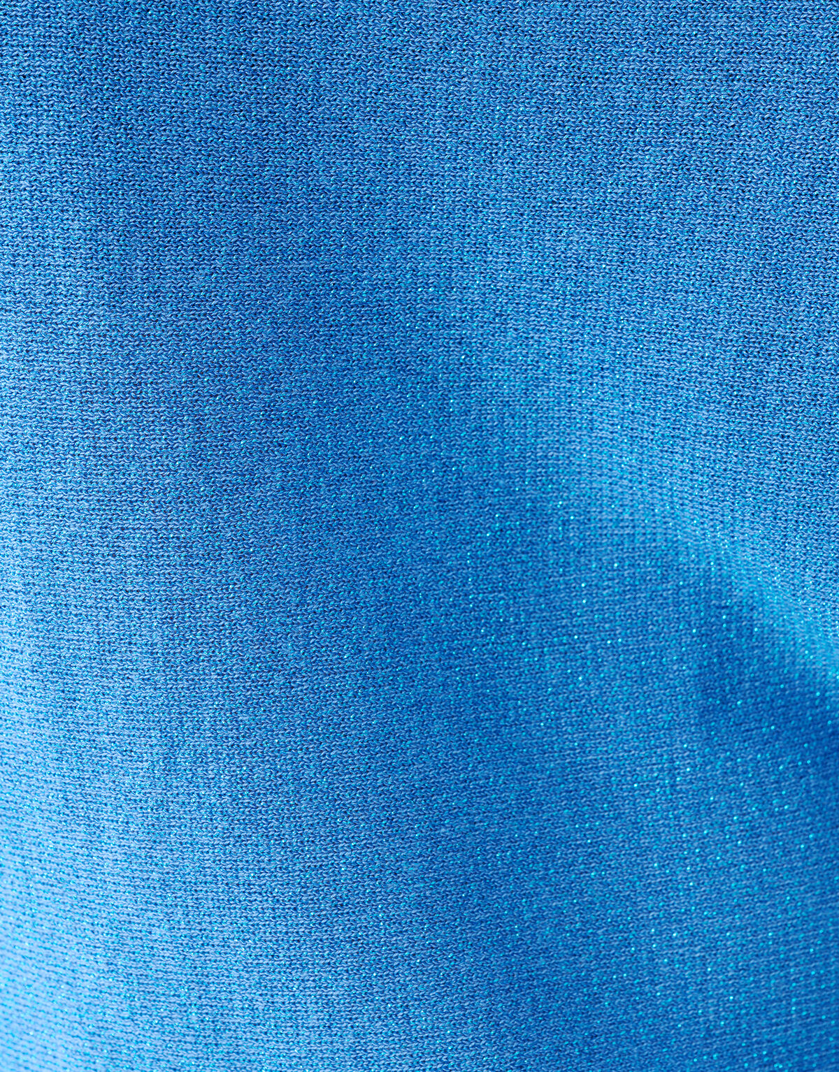 Glitzer Fledermaus&auml;rmel Pullover Blau SHOEBY WOMEN