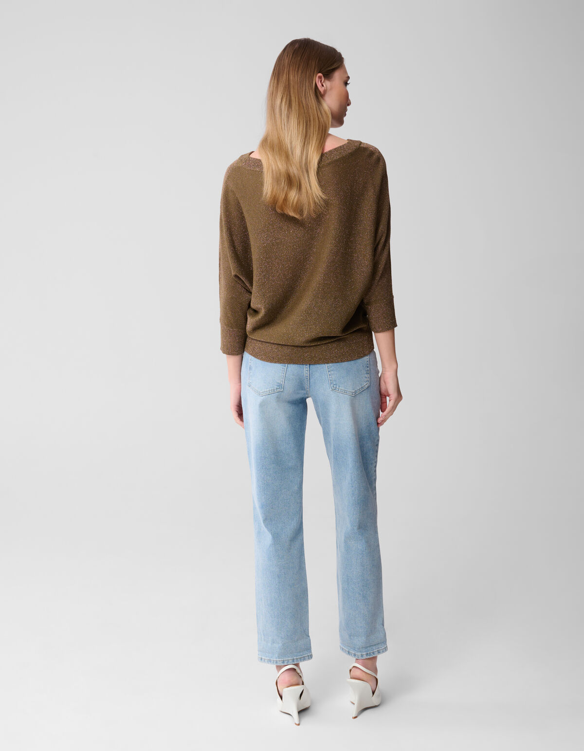 Tapered Fit Jeans Blau SHOEBY WOMEN