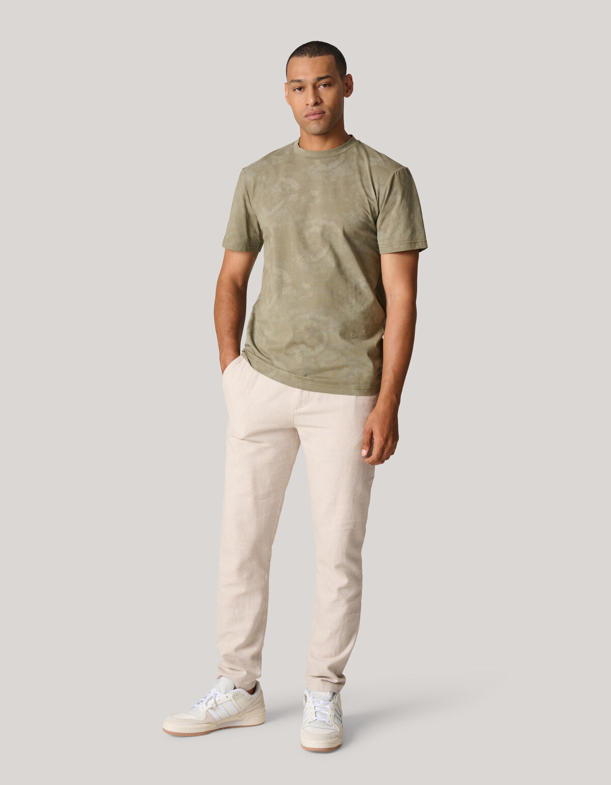 Bedrucktes T-shirt Grün SHOEBY MEN