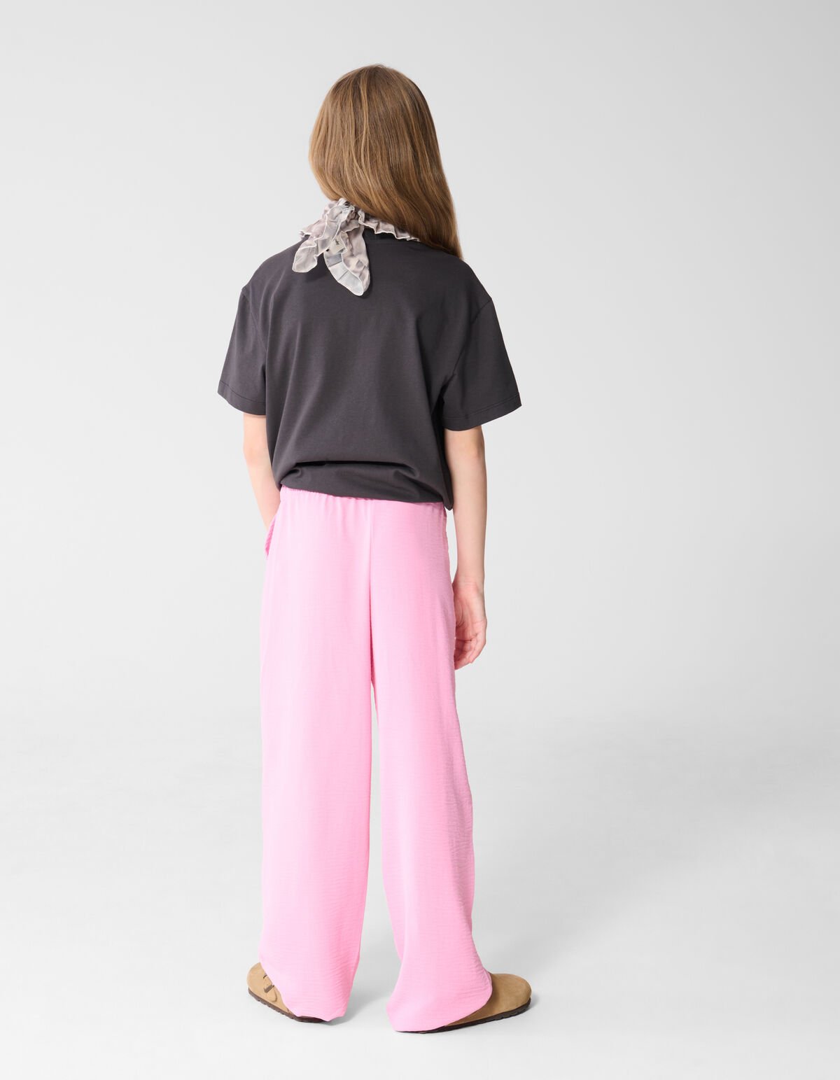 Erdbeer-Kunst T-Shirt Dunkelgrau SHOEBY GIRLS