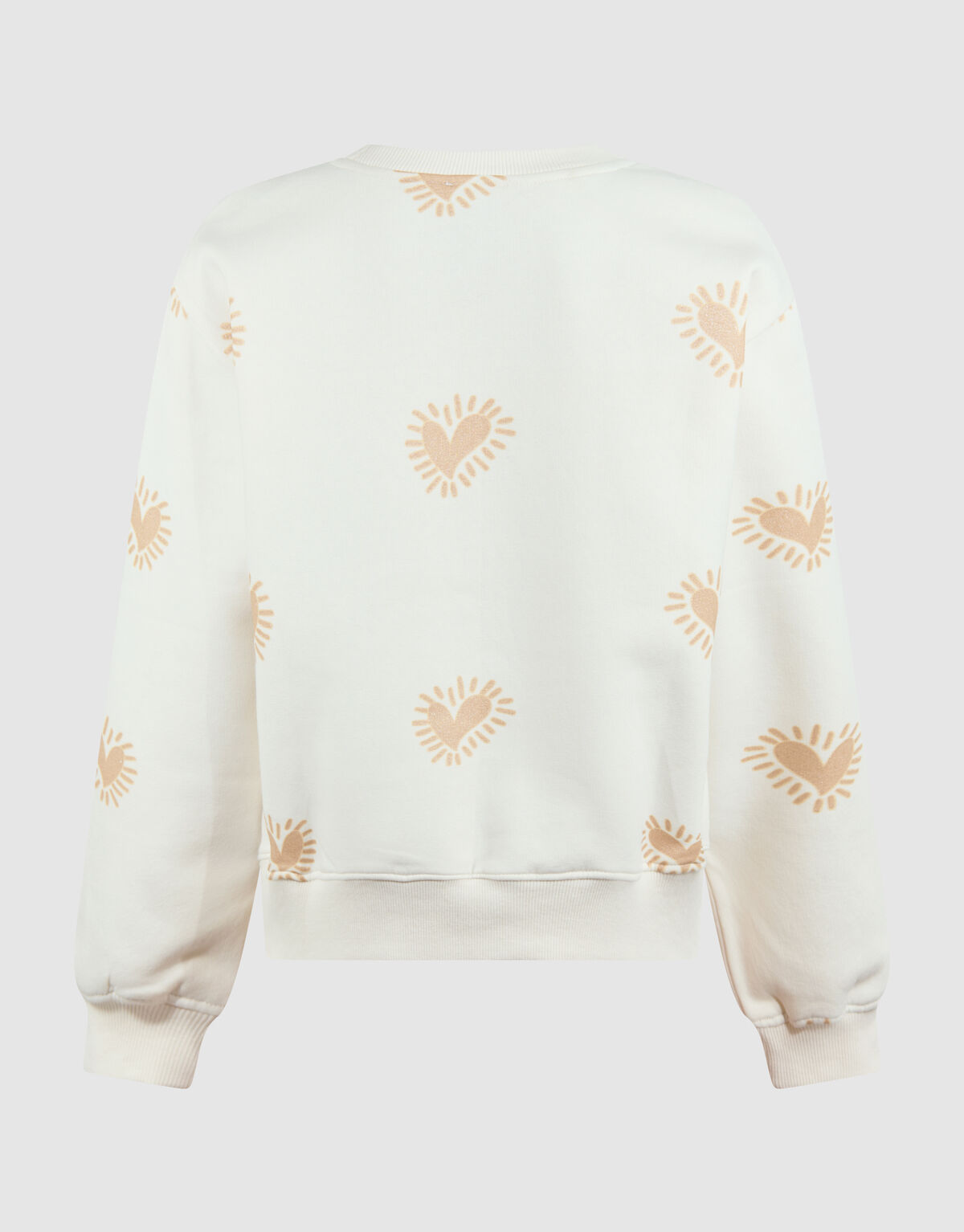 Amore Artwork Sweater Off-White SHOEBY GIRLS