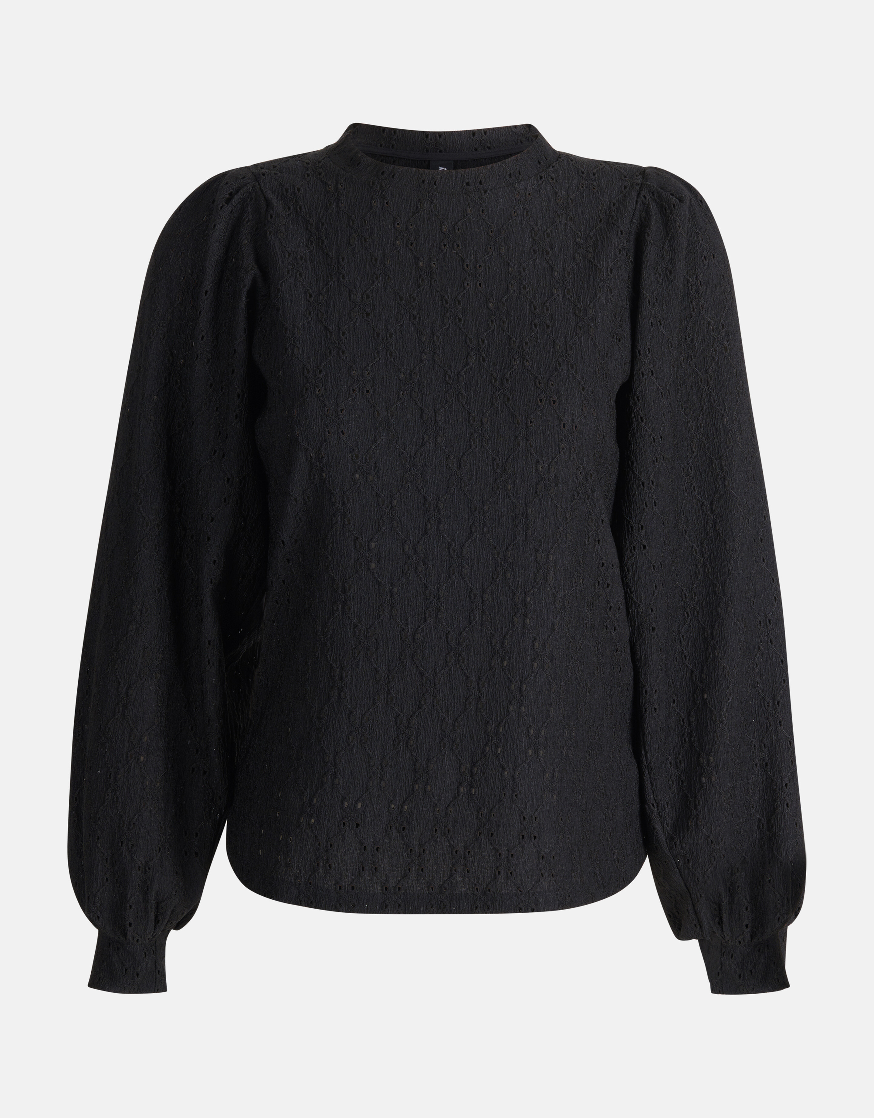 Bluse mit Stickerei Schwarz SHOEBY WOMEN