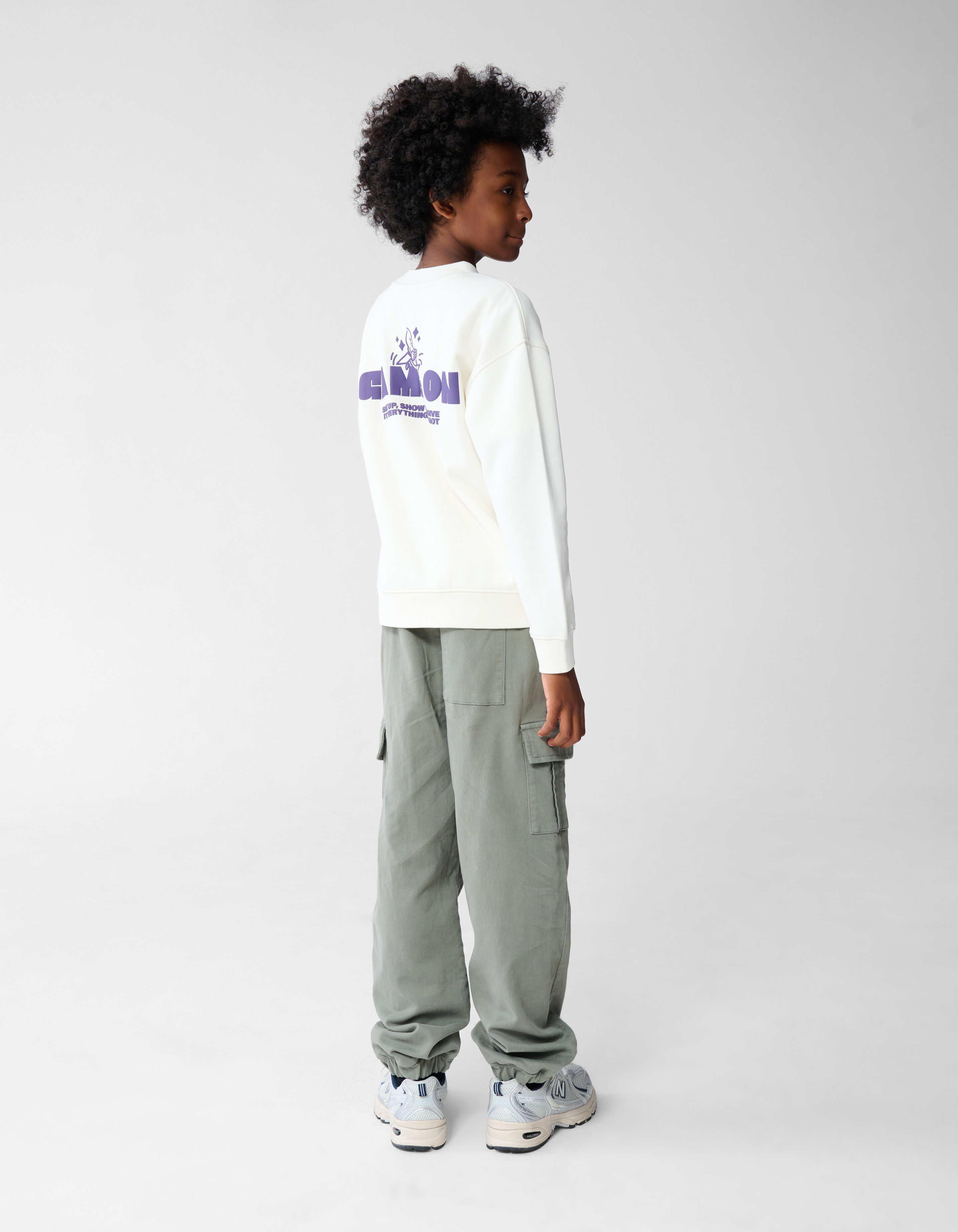 Lässige Jogging Cargo-Hose Khaki SHOEBY BOYS